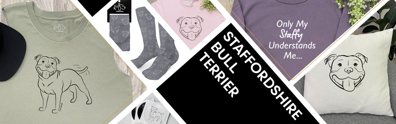 Team Staffy Tees Gifts Other Ideas for Staffordshire Bull Terrier Furriends