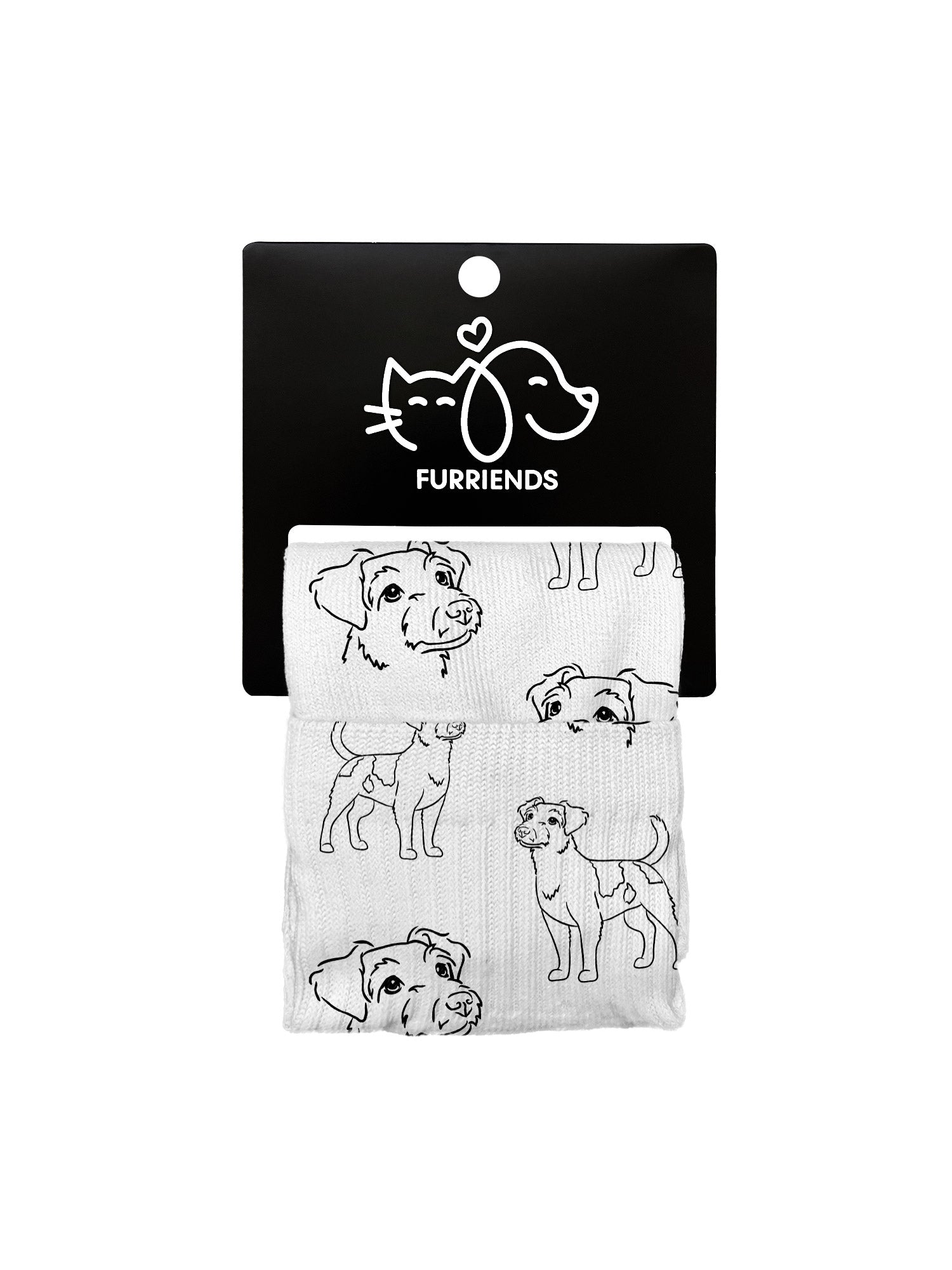 Jack Russell Terrier (Rough Coat) Ankle Socks