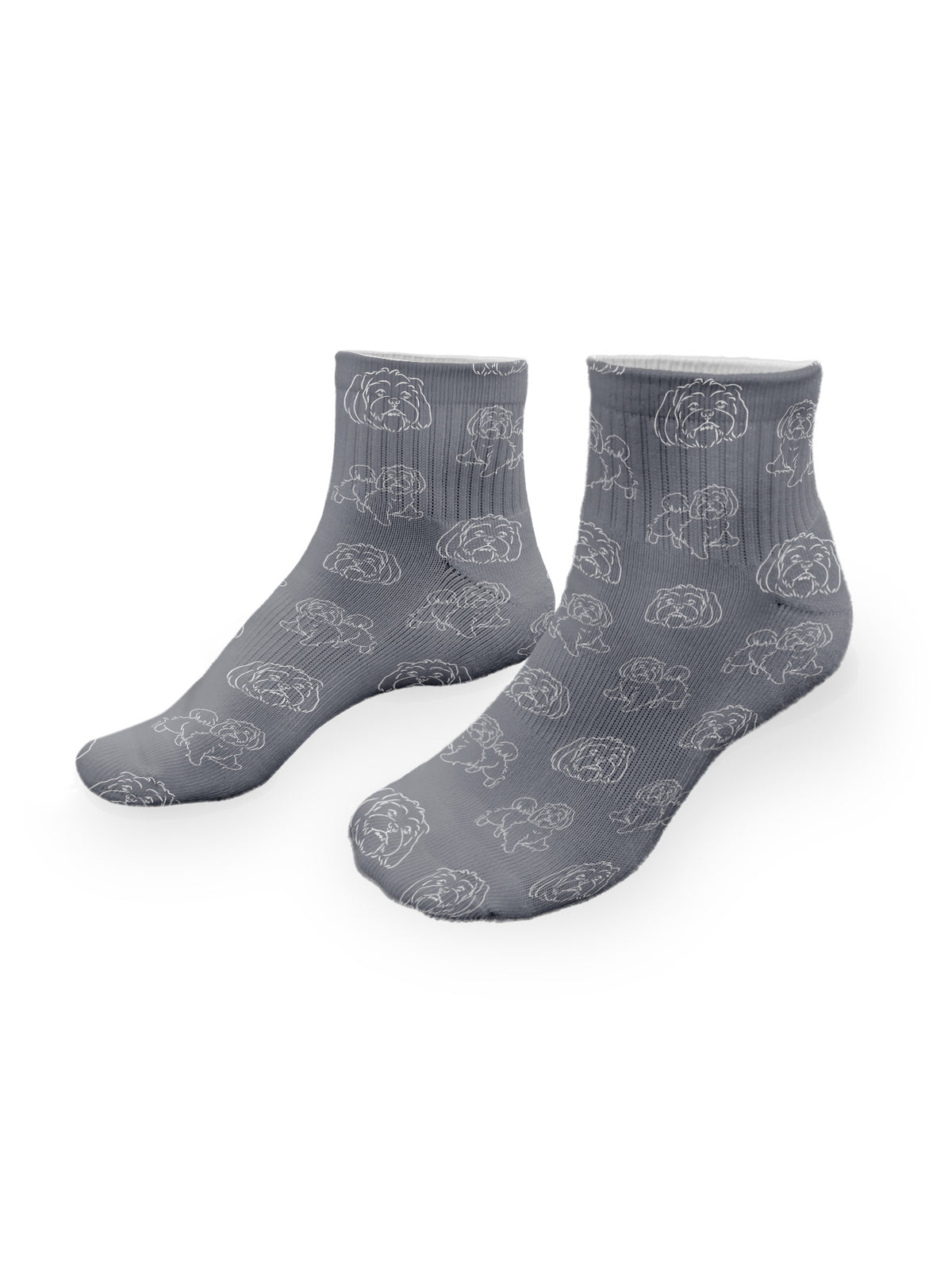 Shih Tzu Ankle Socks