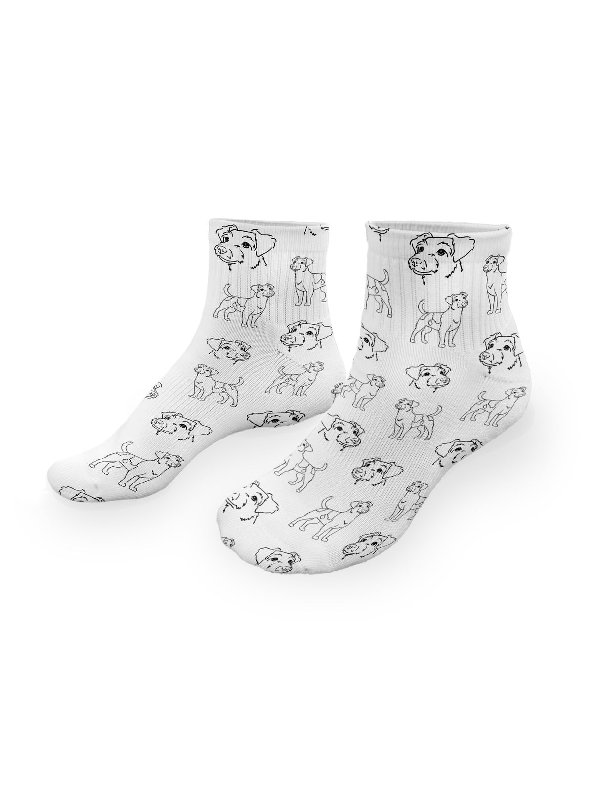 Jack Russell Terrier (Rough Coat) Ankle Socks