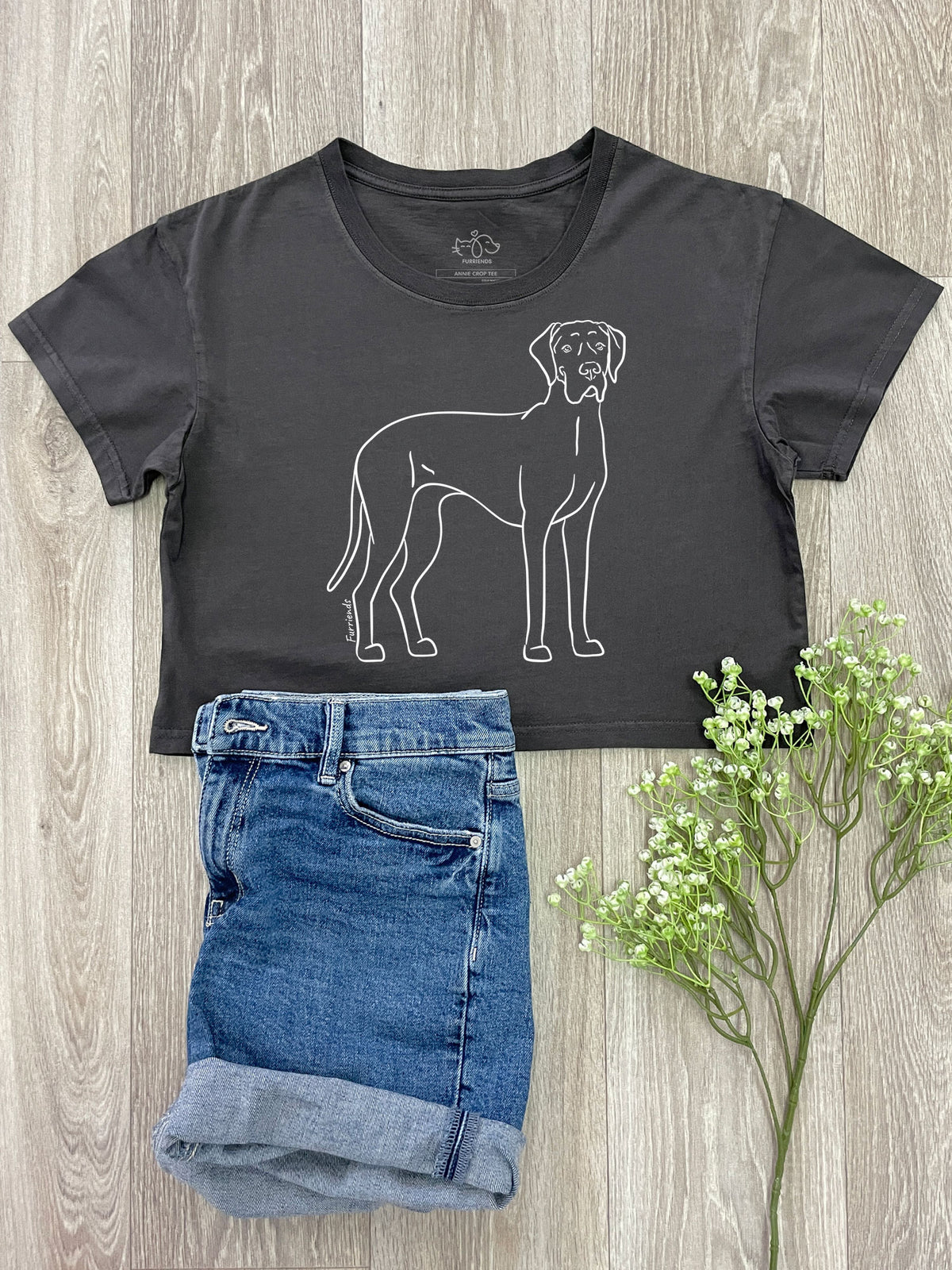 Great Dane Annie Crop Tee