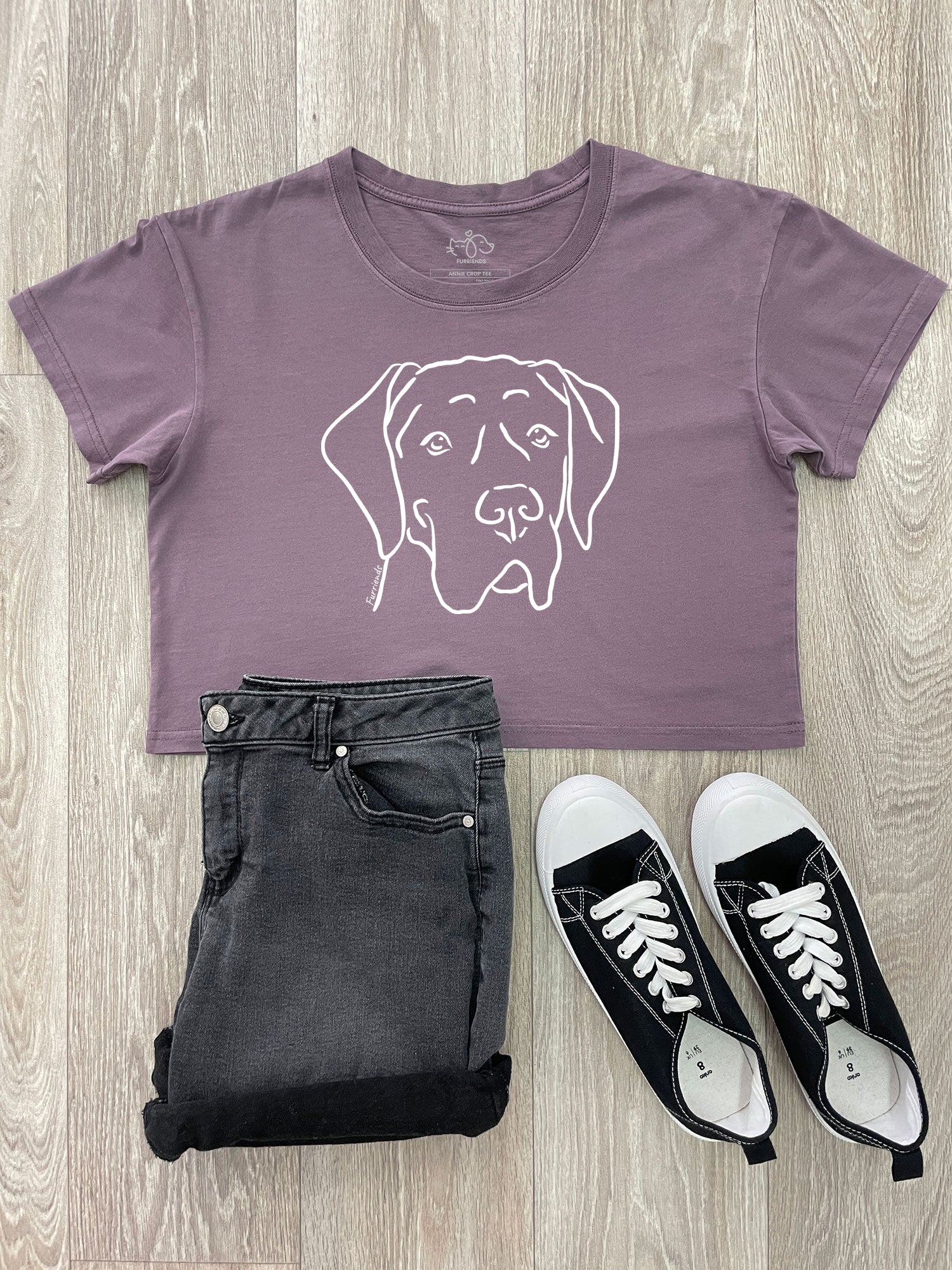 Great Dane Annie Crop Tee