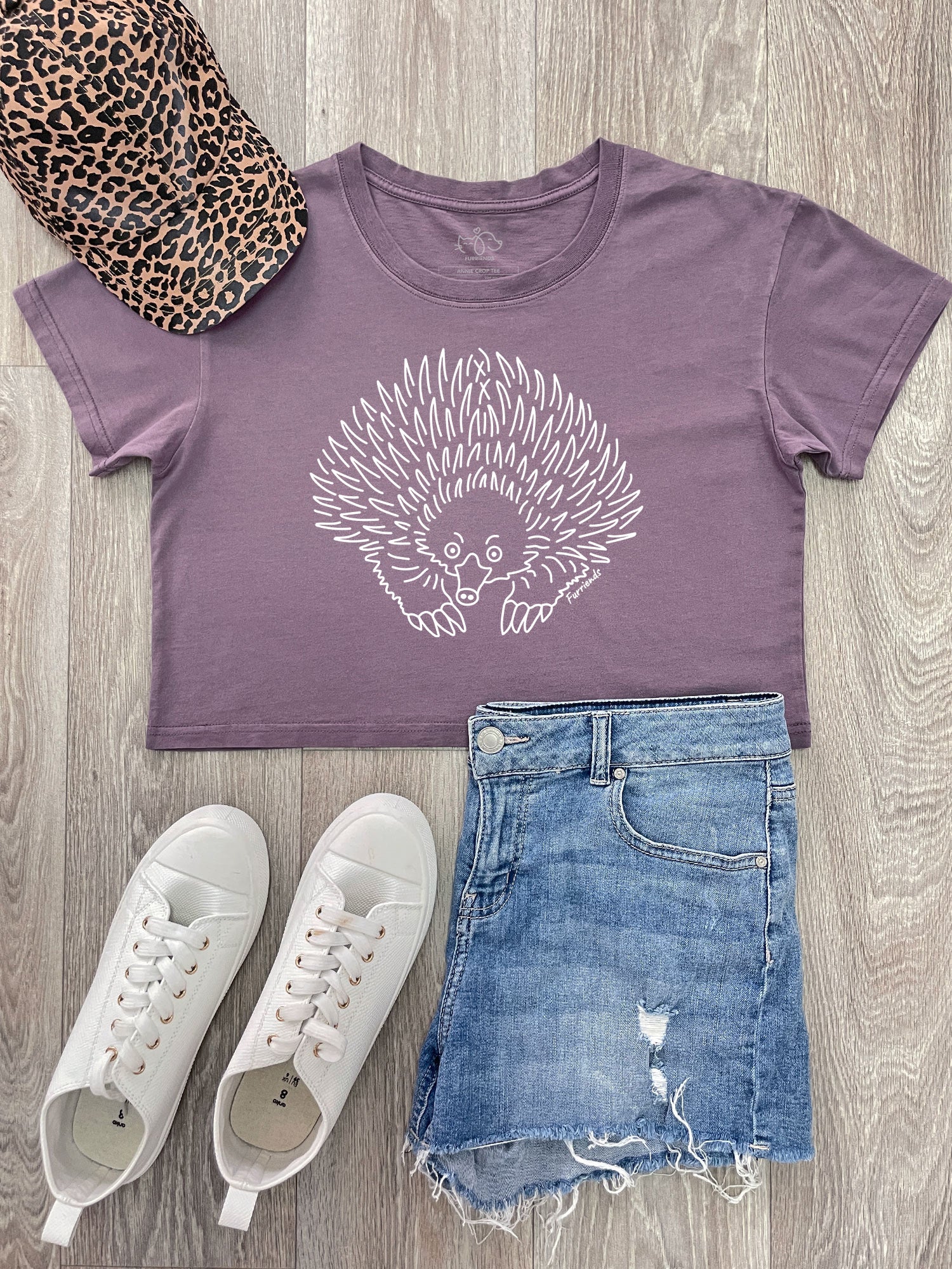 Echidna Annie Crop Tee