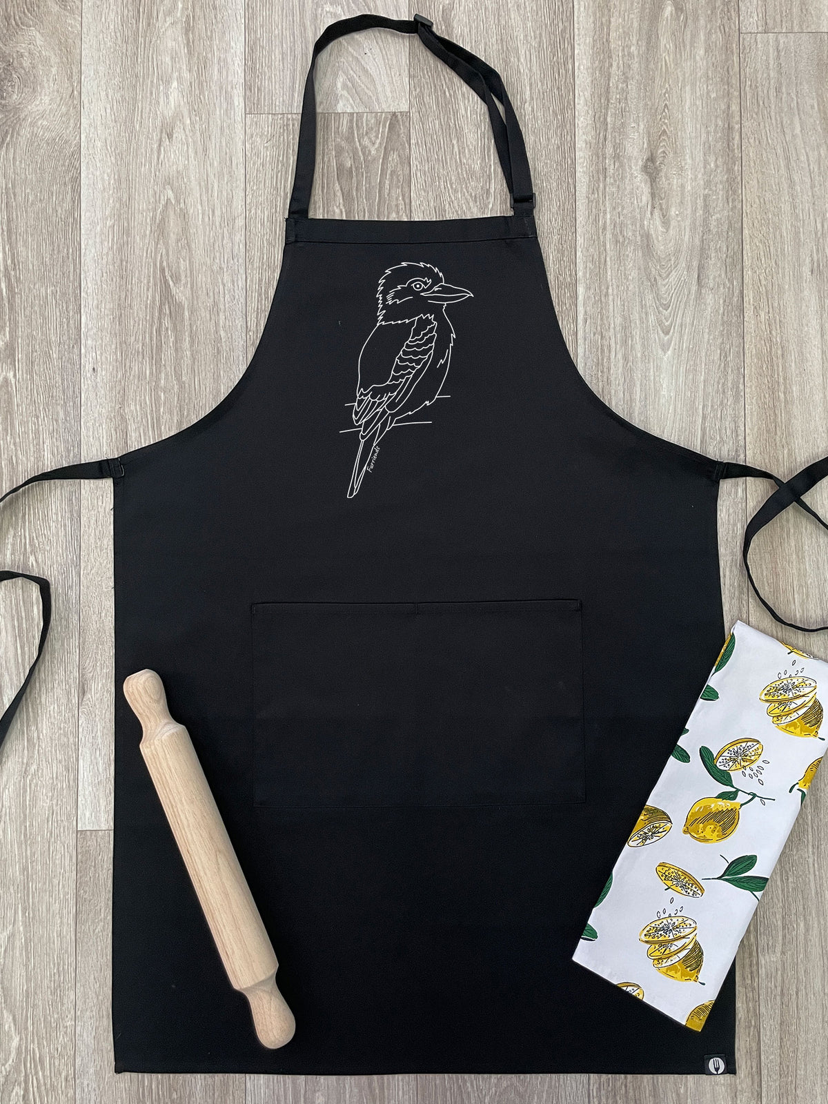 Kookaburra Bib Apron