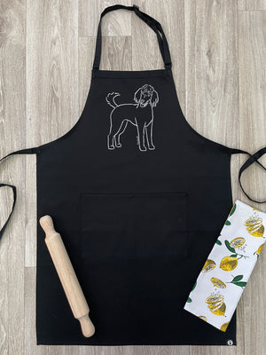 Standard Poodle Bib Apron