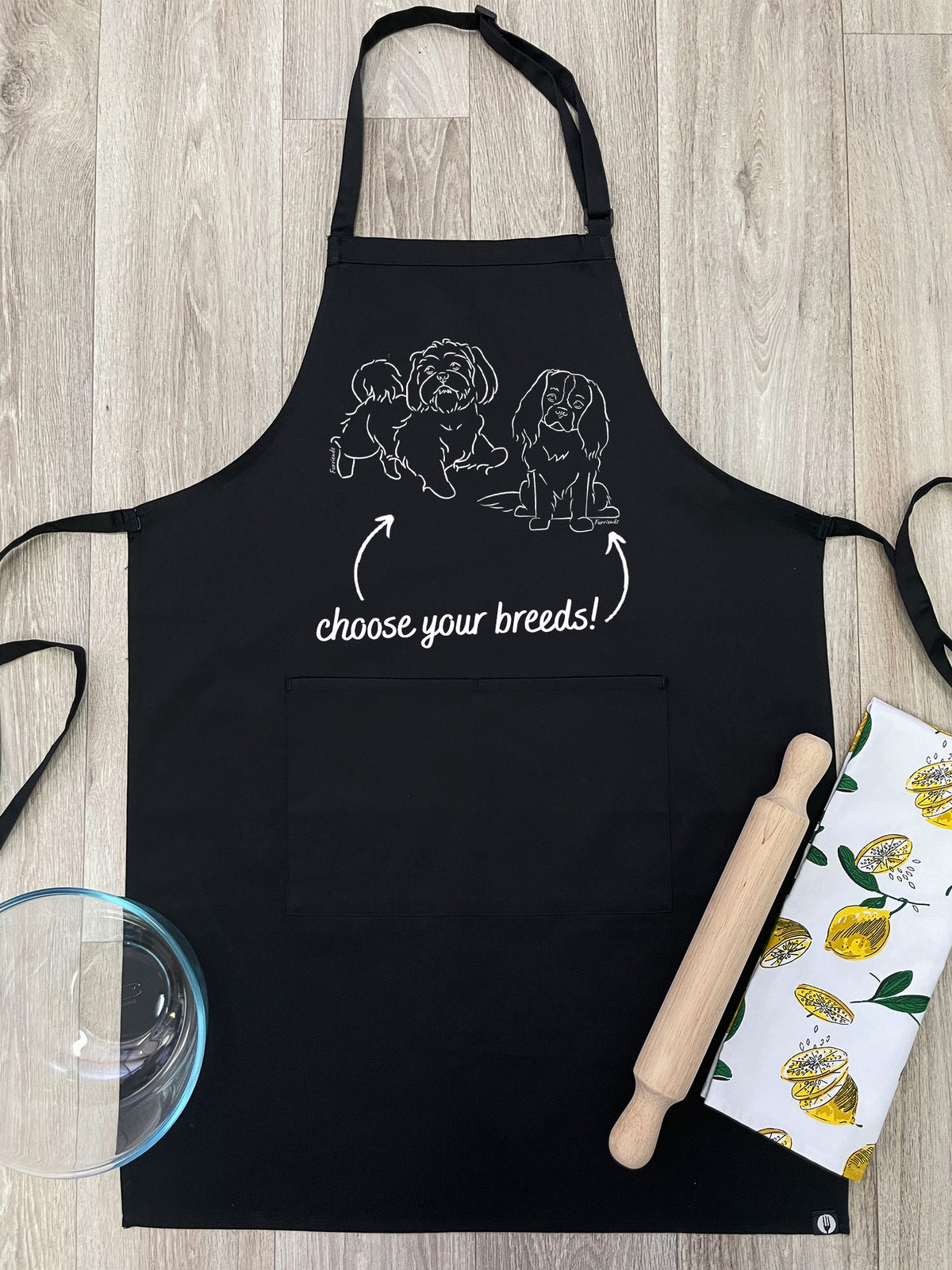 Dual Breed Customisable Bib Apron