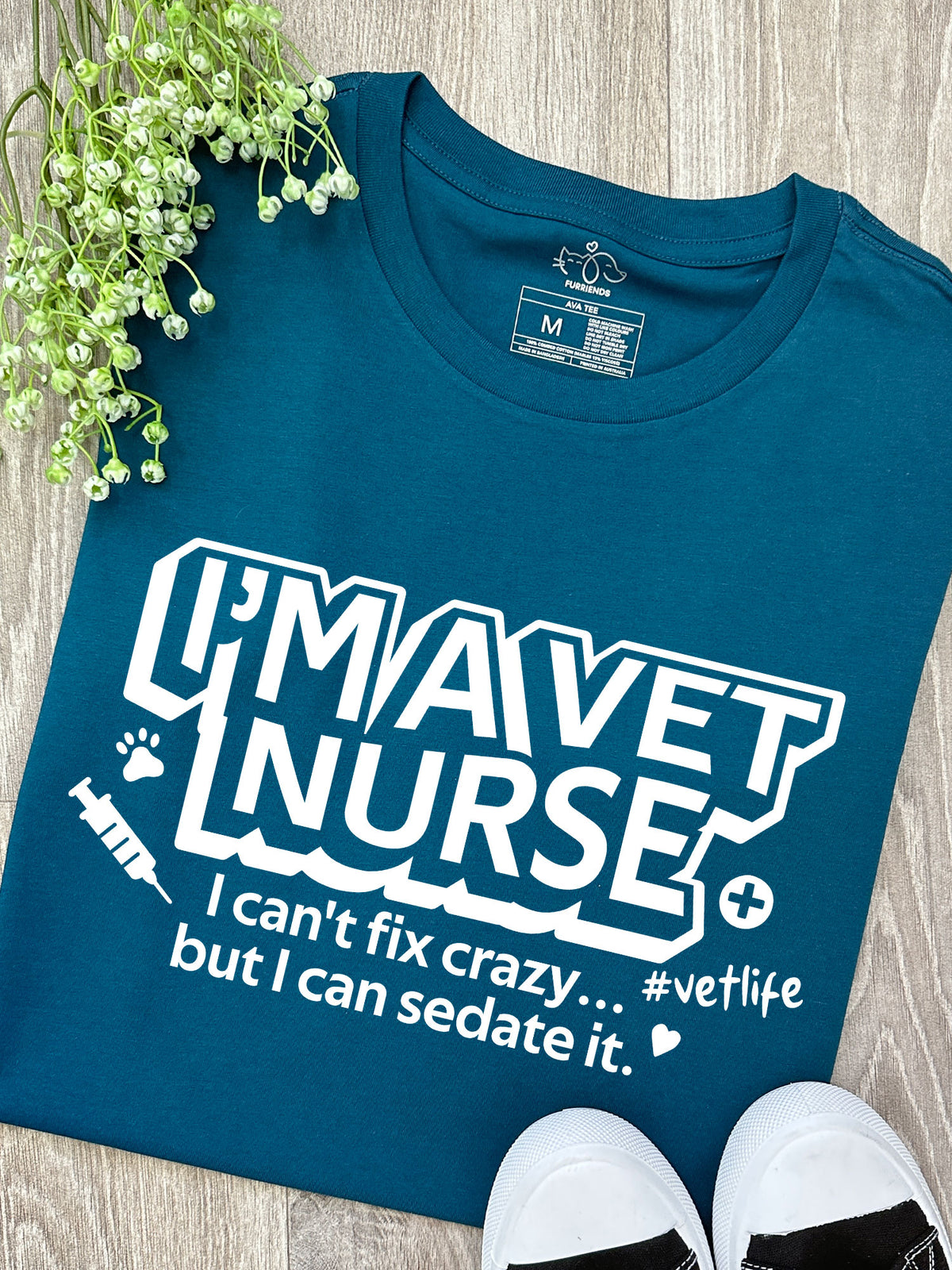 I&#39;m A Vet Nurse Ava Women&#39;s Regular Fit Tee