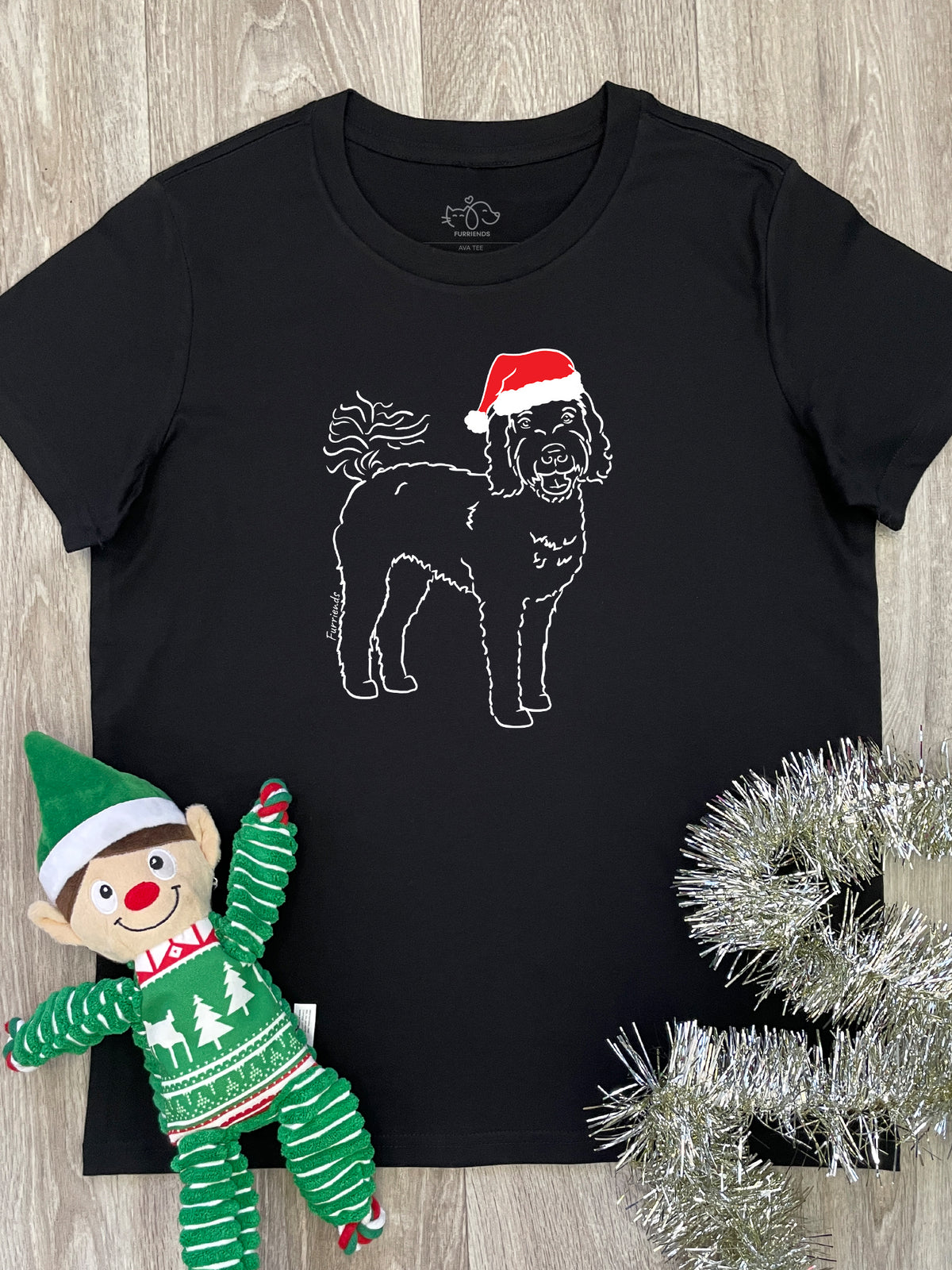 Labradoodle Christmas Edition Ava Women&#39;s Regular Fit Tee