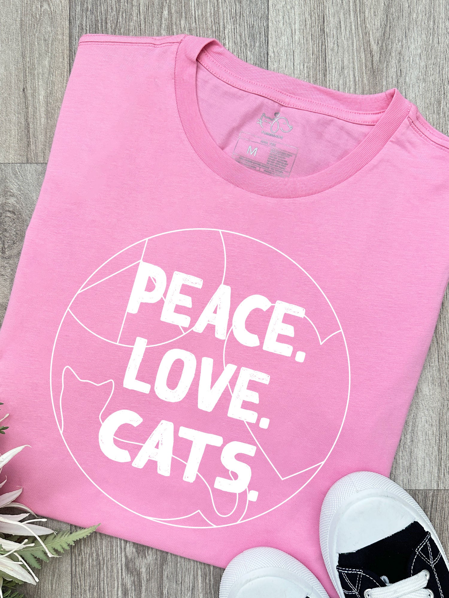 Peace. Love. Cats. Ava Women's Regular Fit Tee