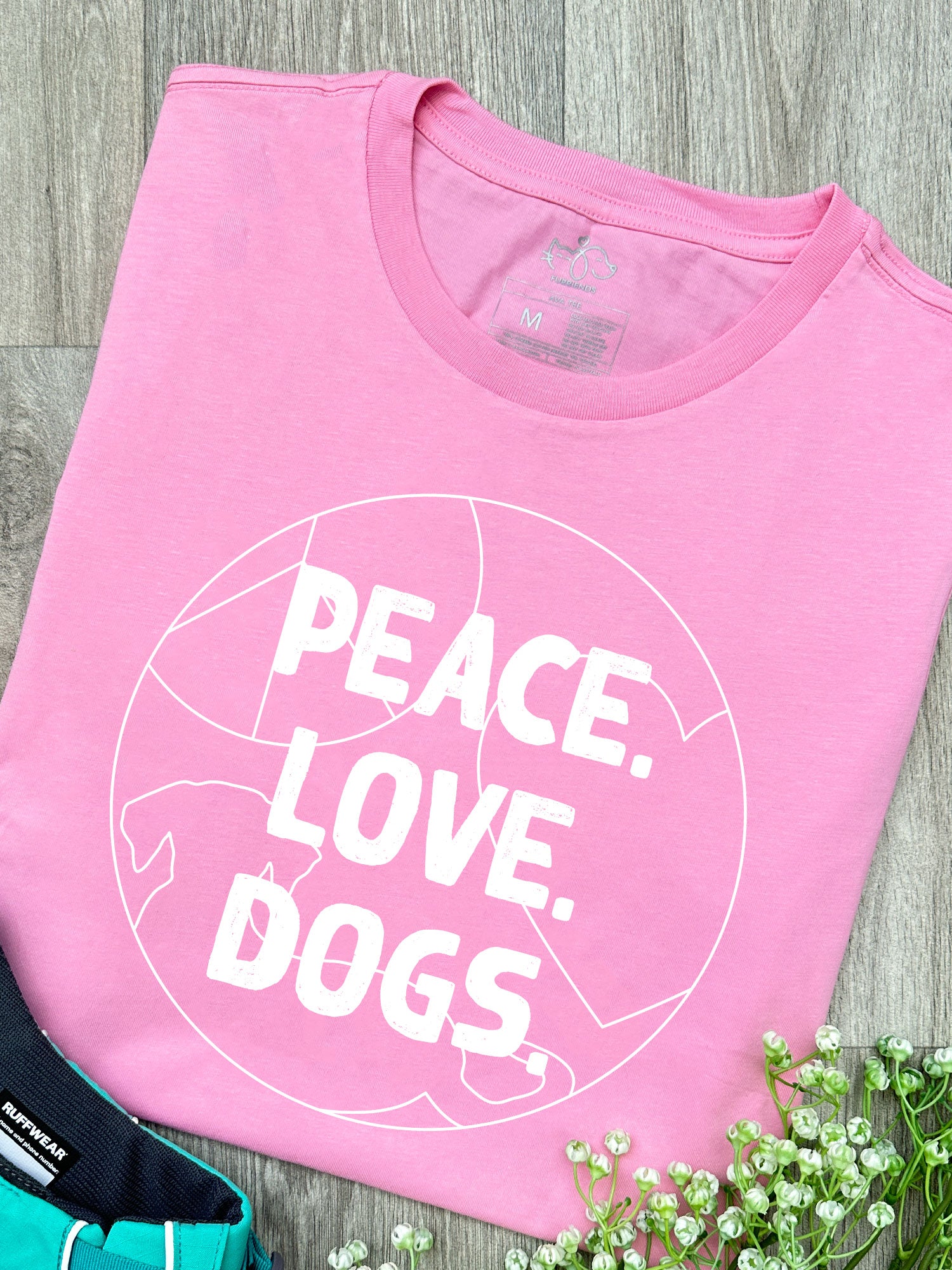 Peace. Love. Dogs. Ava Women's Regular Fit Tee