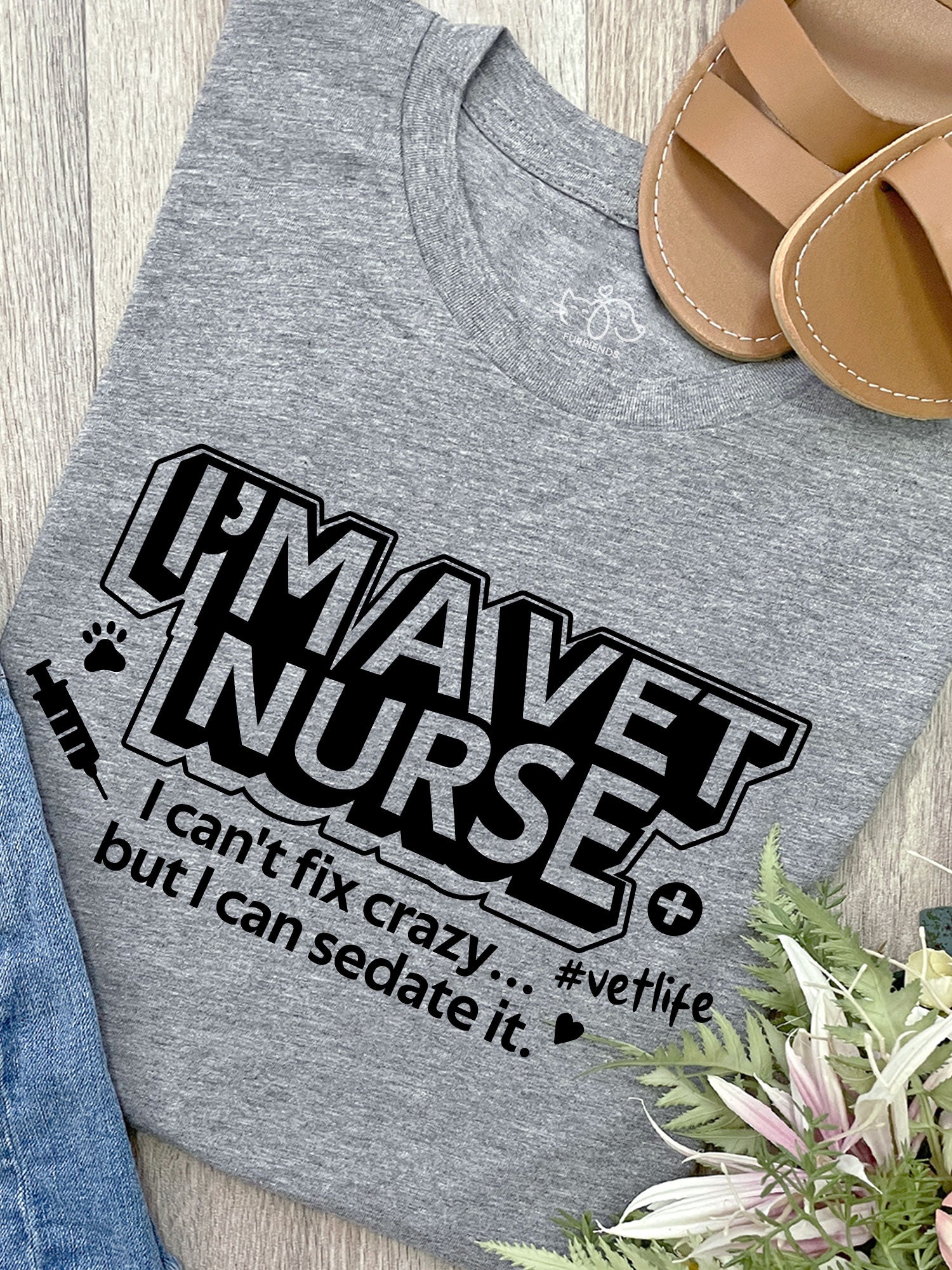 I'm A Vet Nurse Ava Women's Regular Fit Tee