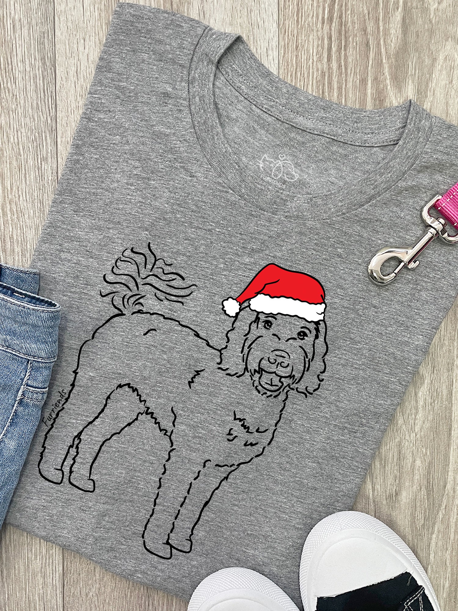 Labradoodle Christmas Edition Ava Women's Regular Fit Tee