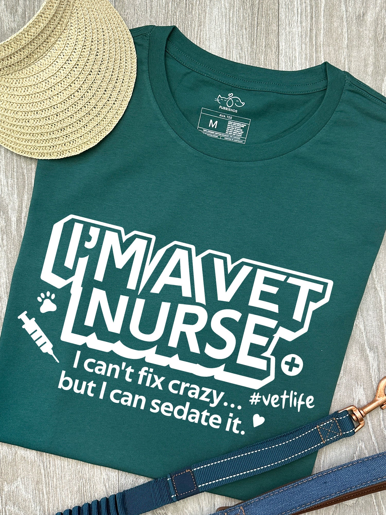 I'm A Vet Nurse Ava Women's Regular Fit Tee