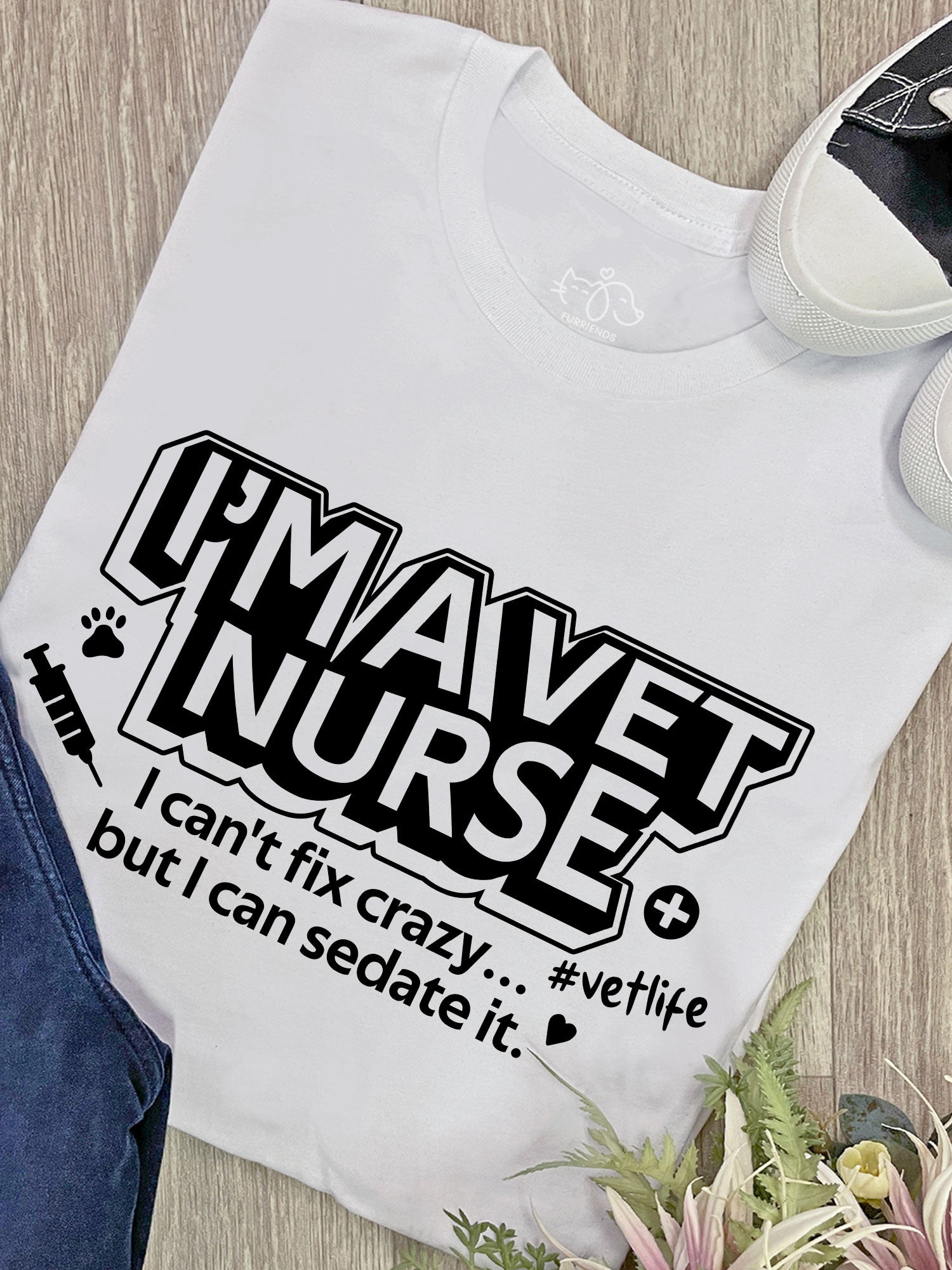 I'm A Vet Nurse Ava Women's Regular Fit Tee