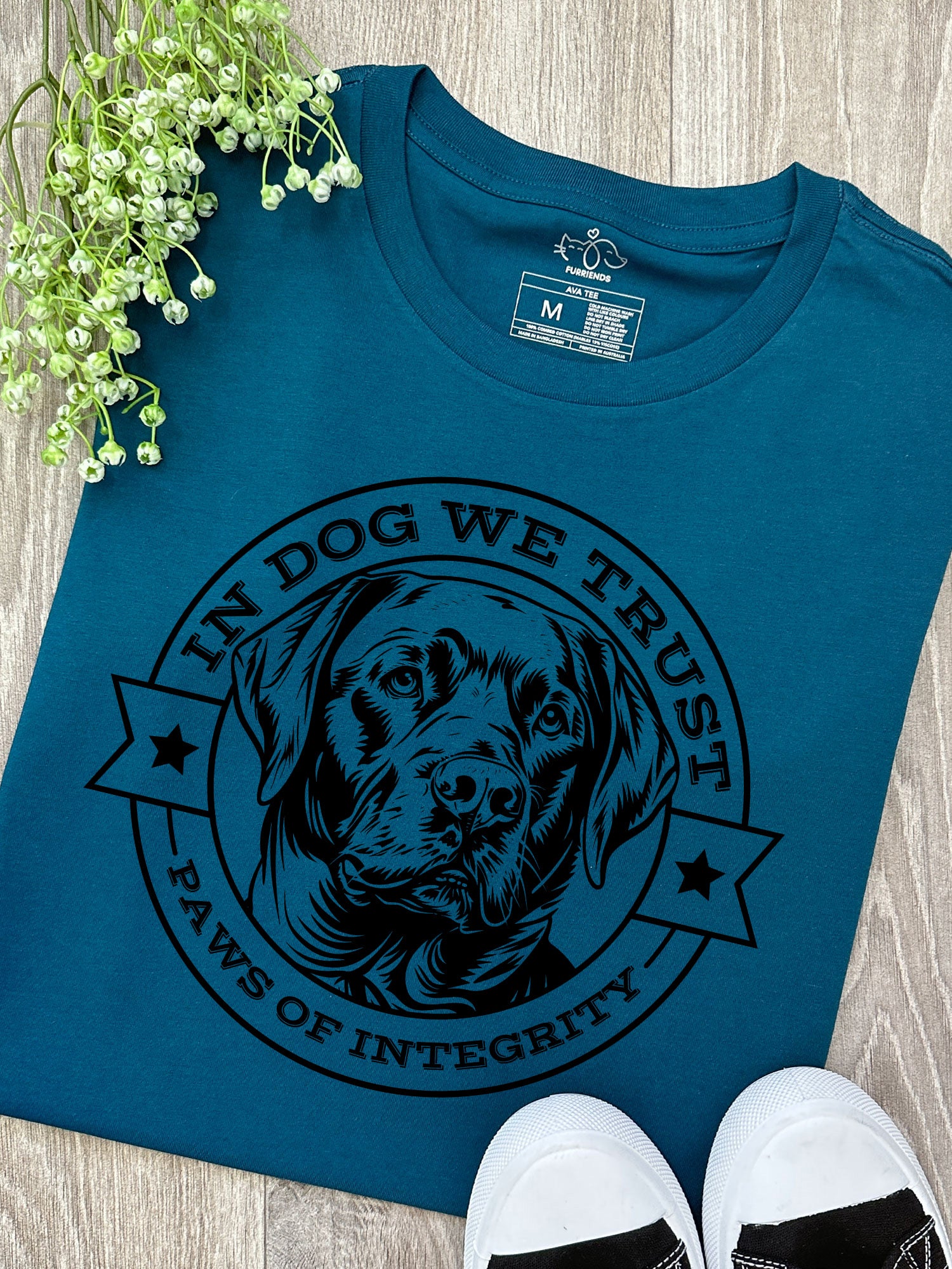 In Dog We Trust Ava Women's Regular Fit Tee