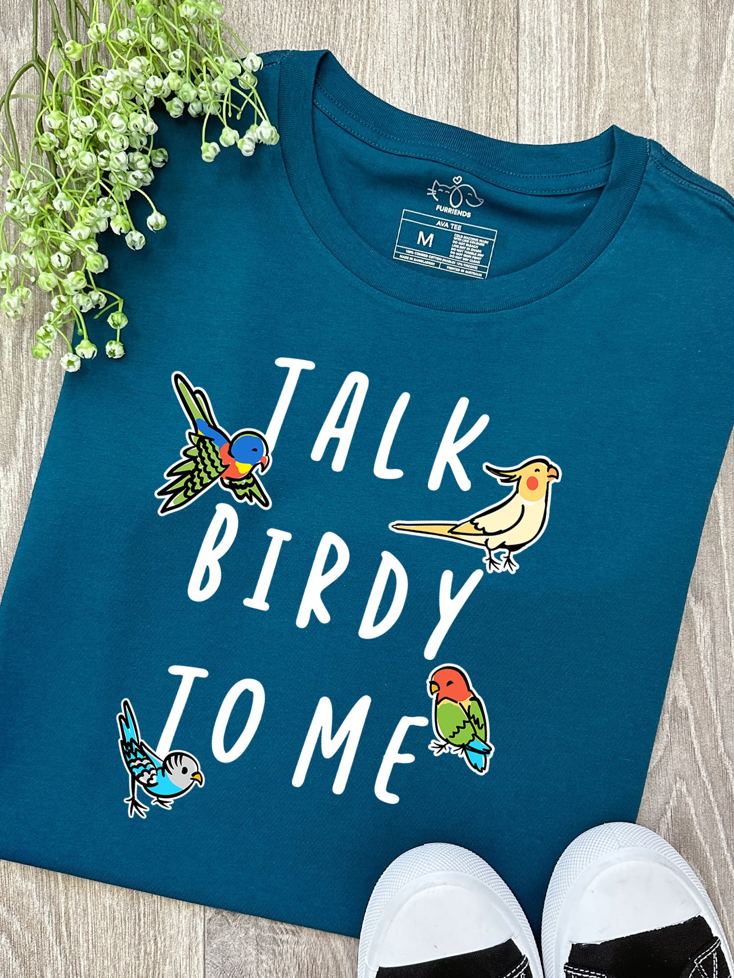 Talk Birdy To Me Ava Women's Regular Fit Tee