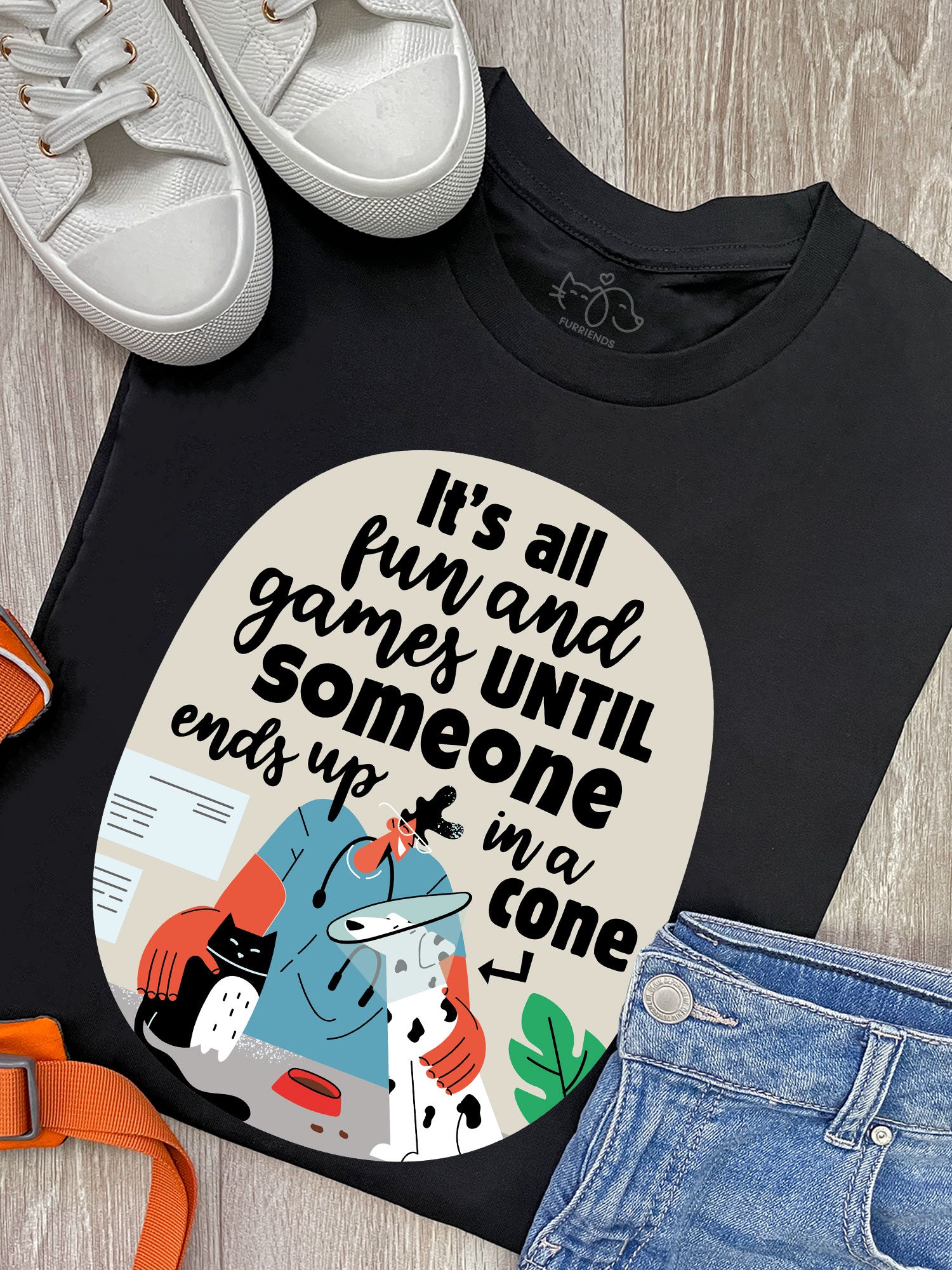 All Fun And Games Ava Women's Regular Fit Tee