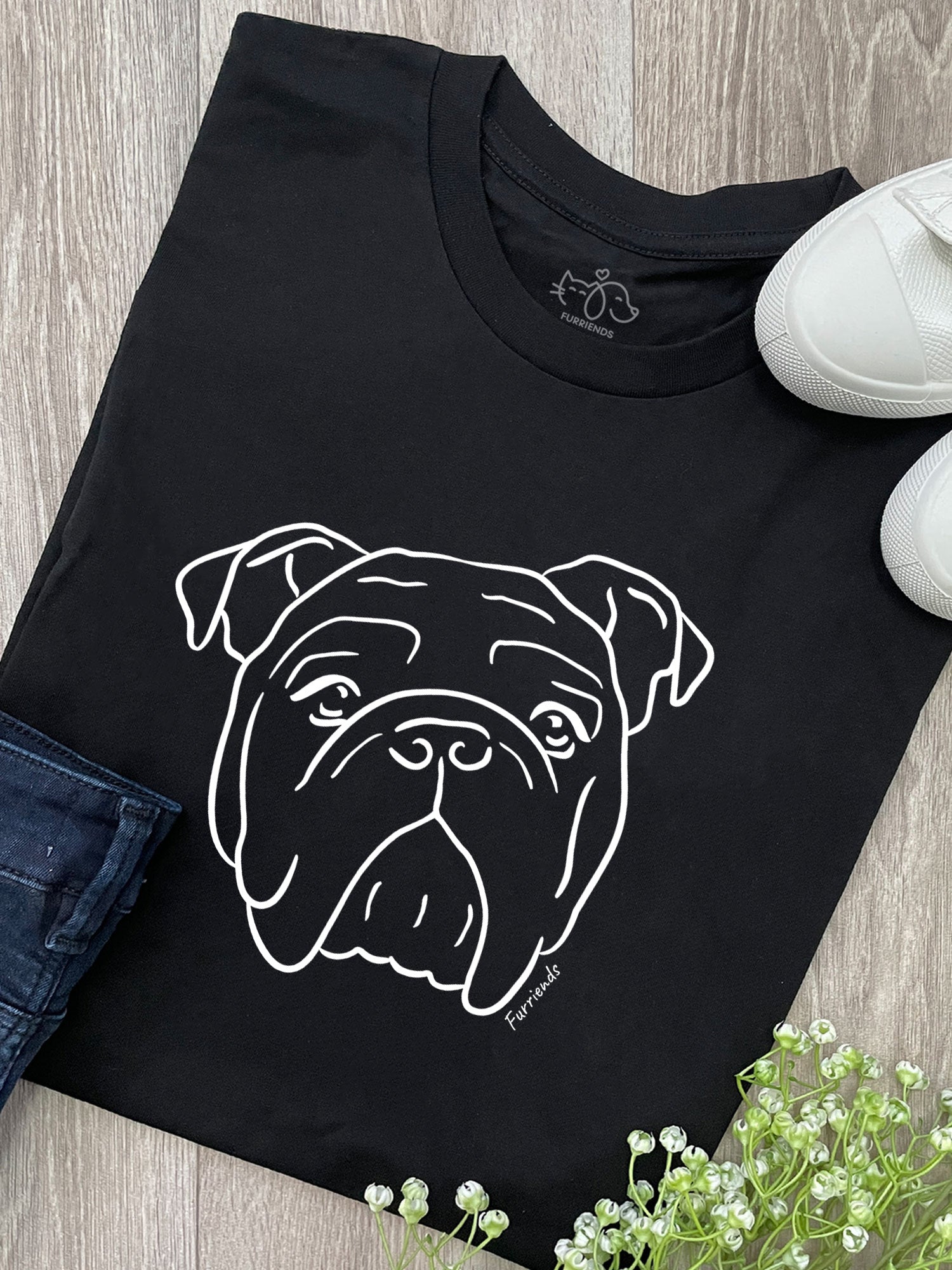 British Bulldog Ava Women's Regular Fit Tee