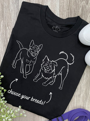 Dual Breed Customisable Ava Women's Regular Fit Tee