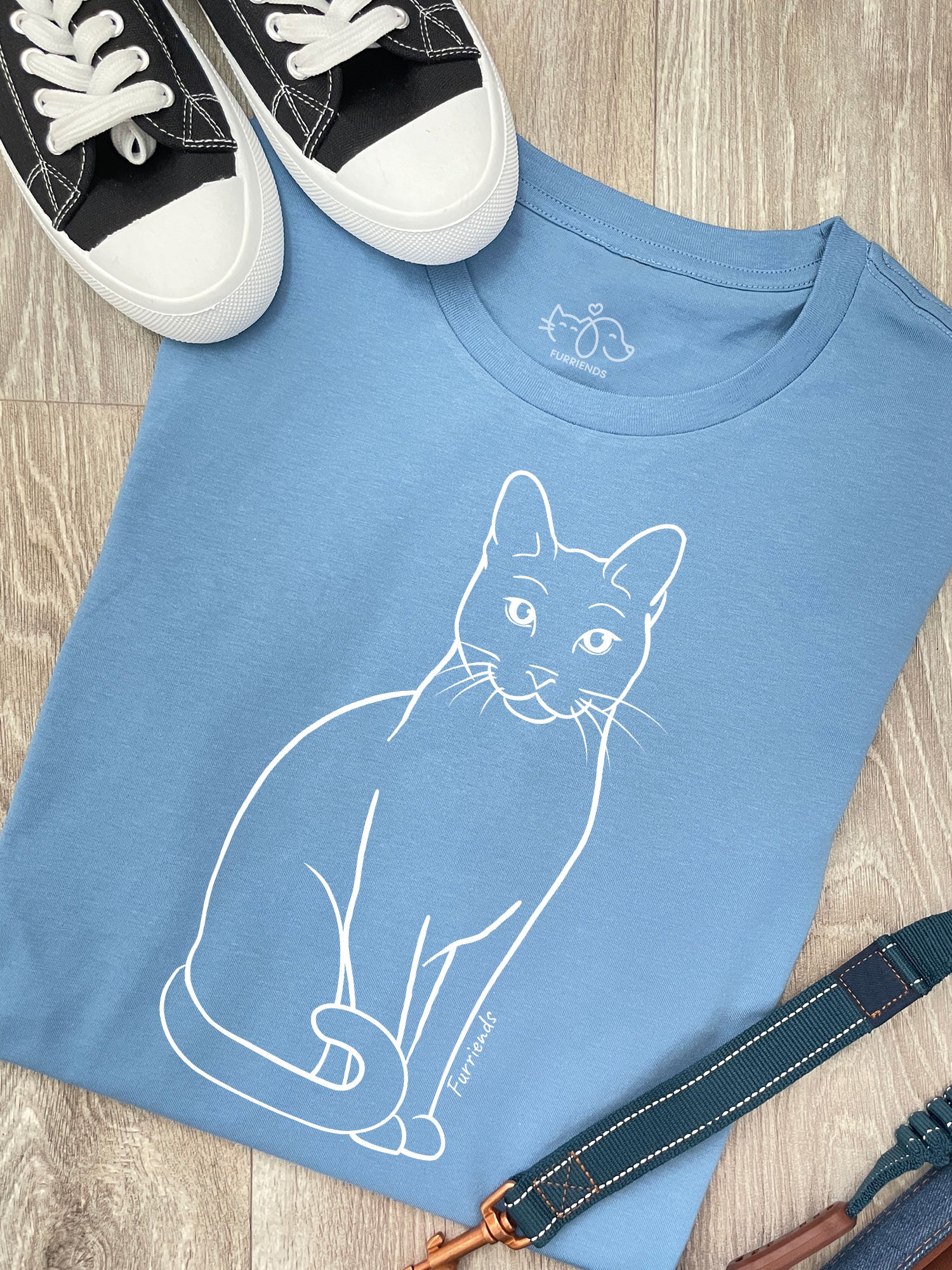 Russian Blue Ava Women's Regular Fit Tee