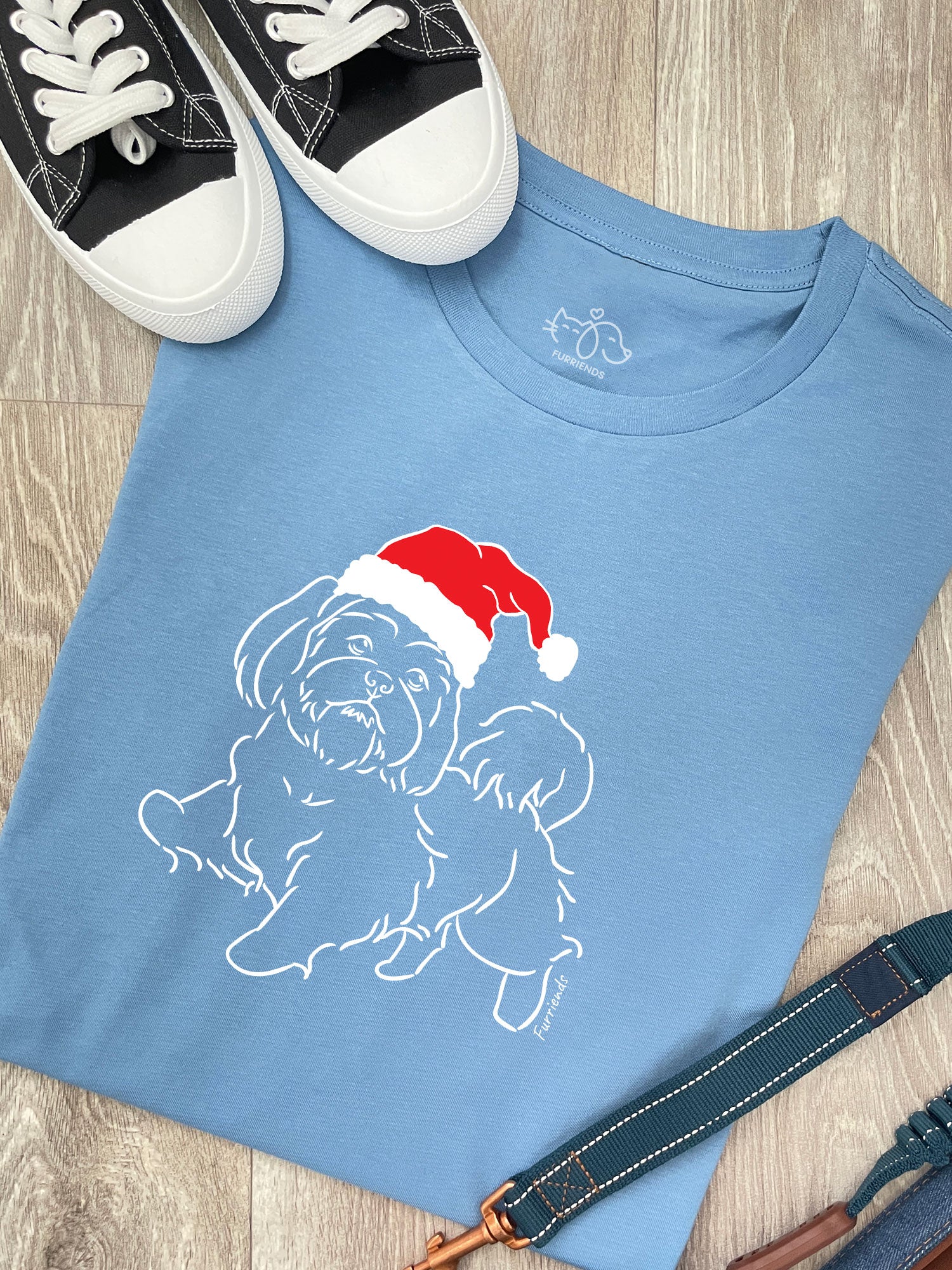 Shih Tzu Christmas Edition Ava Women's Regular Fit Tee