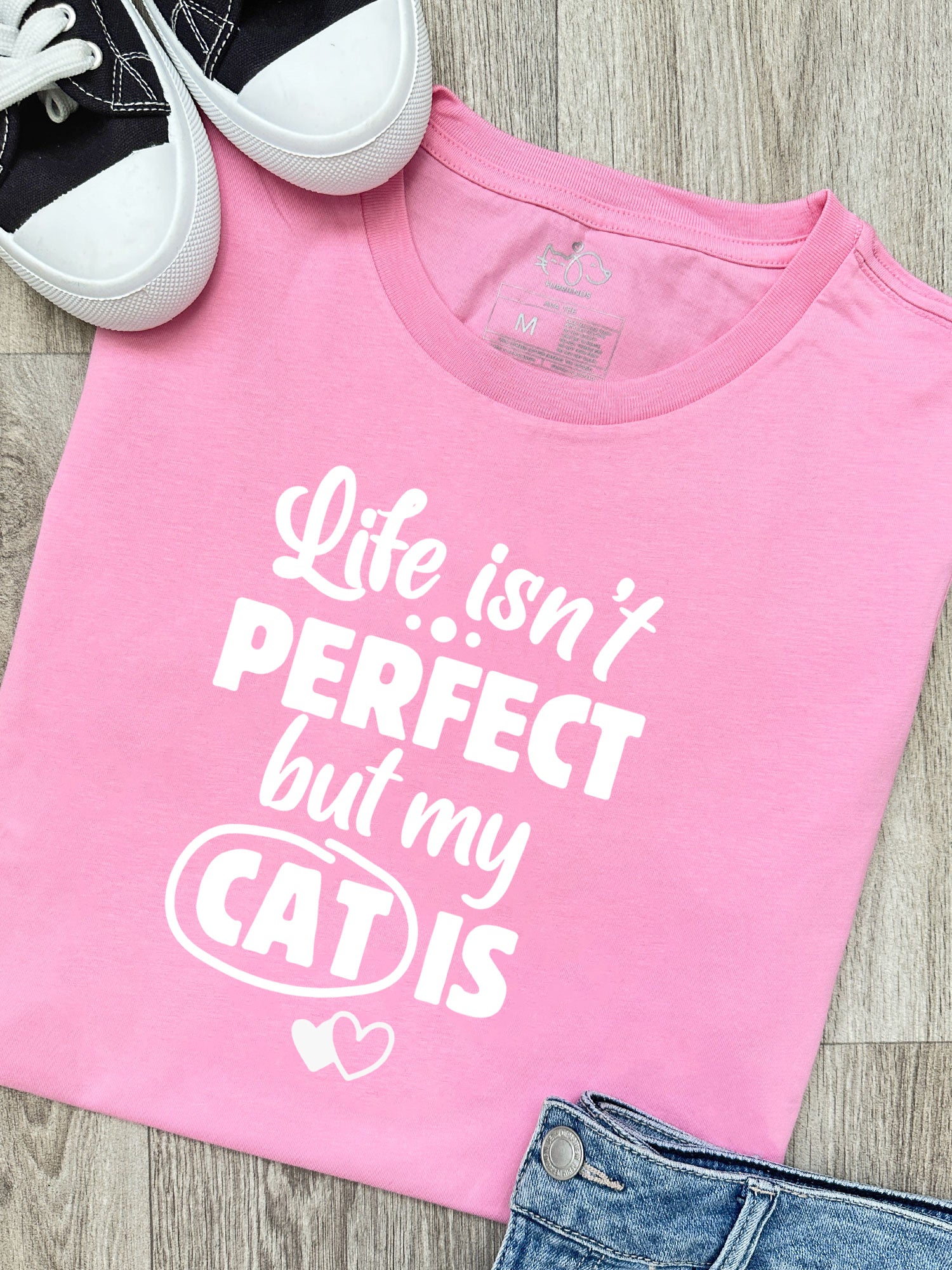 Life Isn't Perfect, But My Cat Is Ava Women's Regular Fit Tee