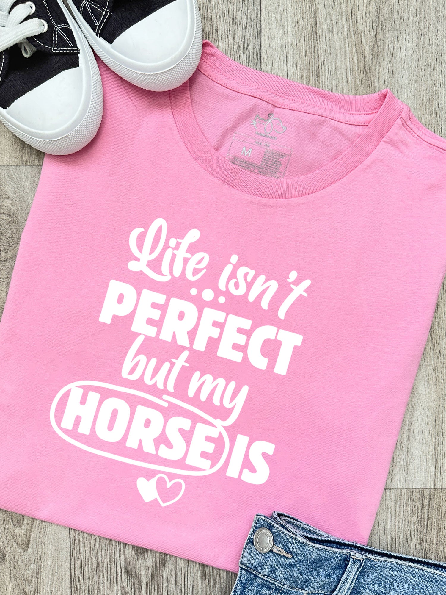 Life Isn't Perfect, But My Horse Is Ava Women's Regular Fit Tee