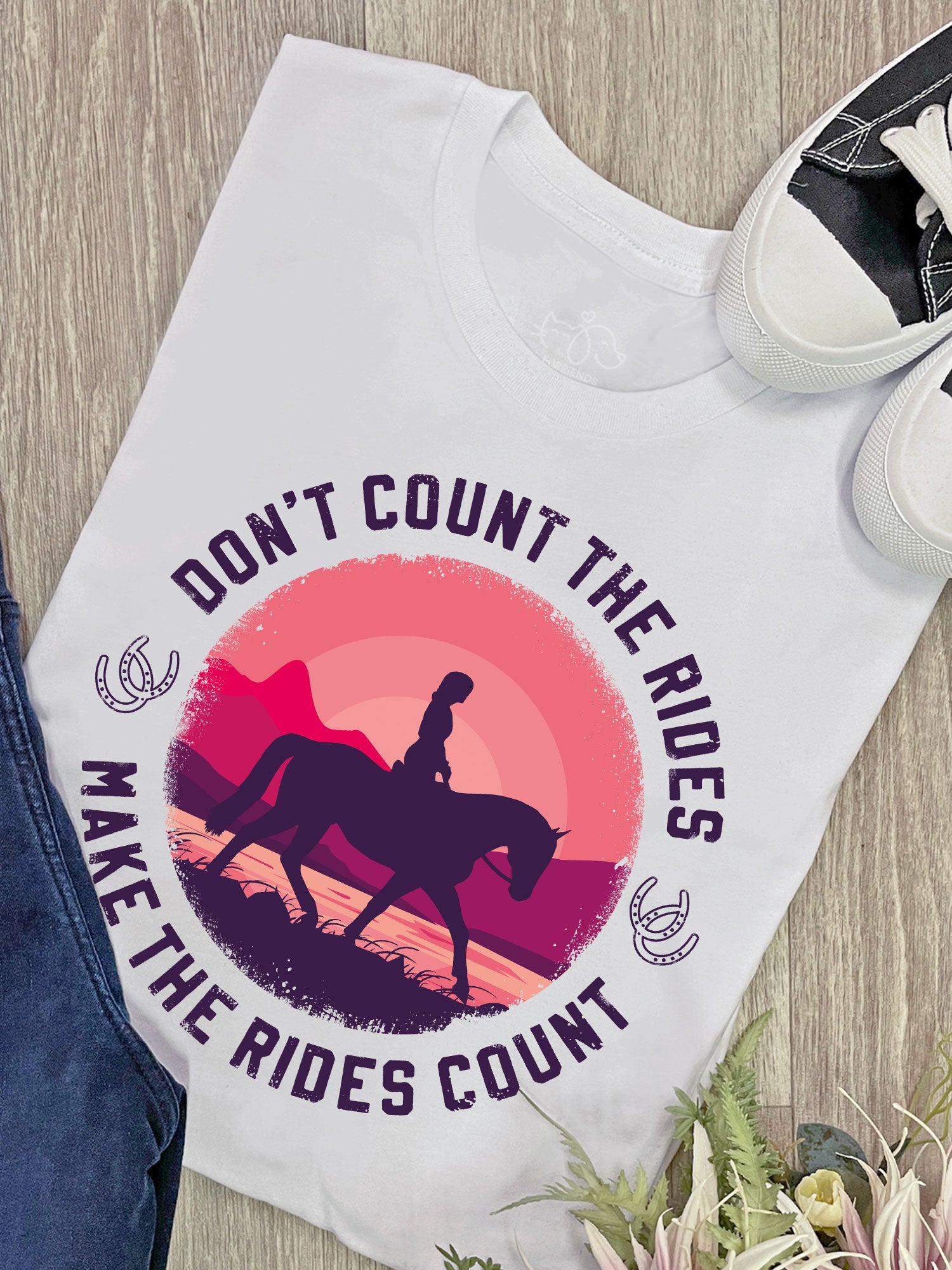 Don't Count The Rides Ava Women's Regular Fit Tee