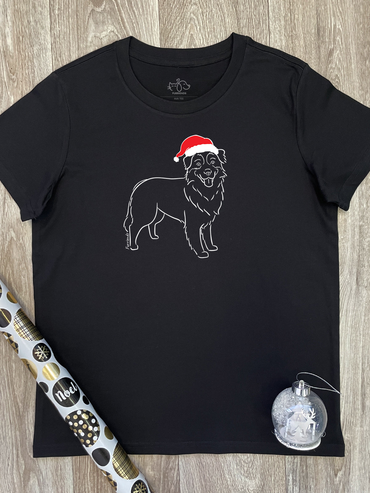 Australian Shepherd Christmas Edition Ava Women&#39;s Regular Fit Tee