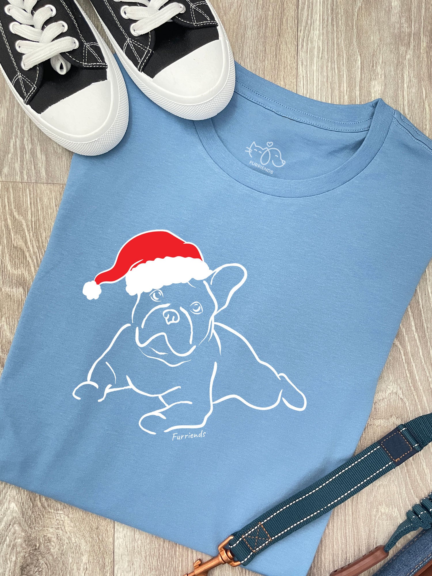 French Bulldog Christmas Edition Ava Women's Regular Fit Tee