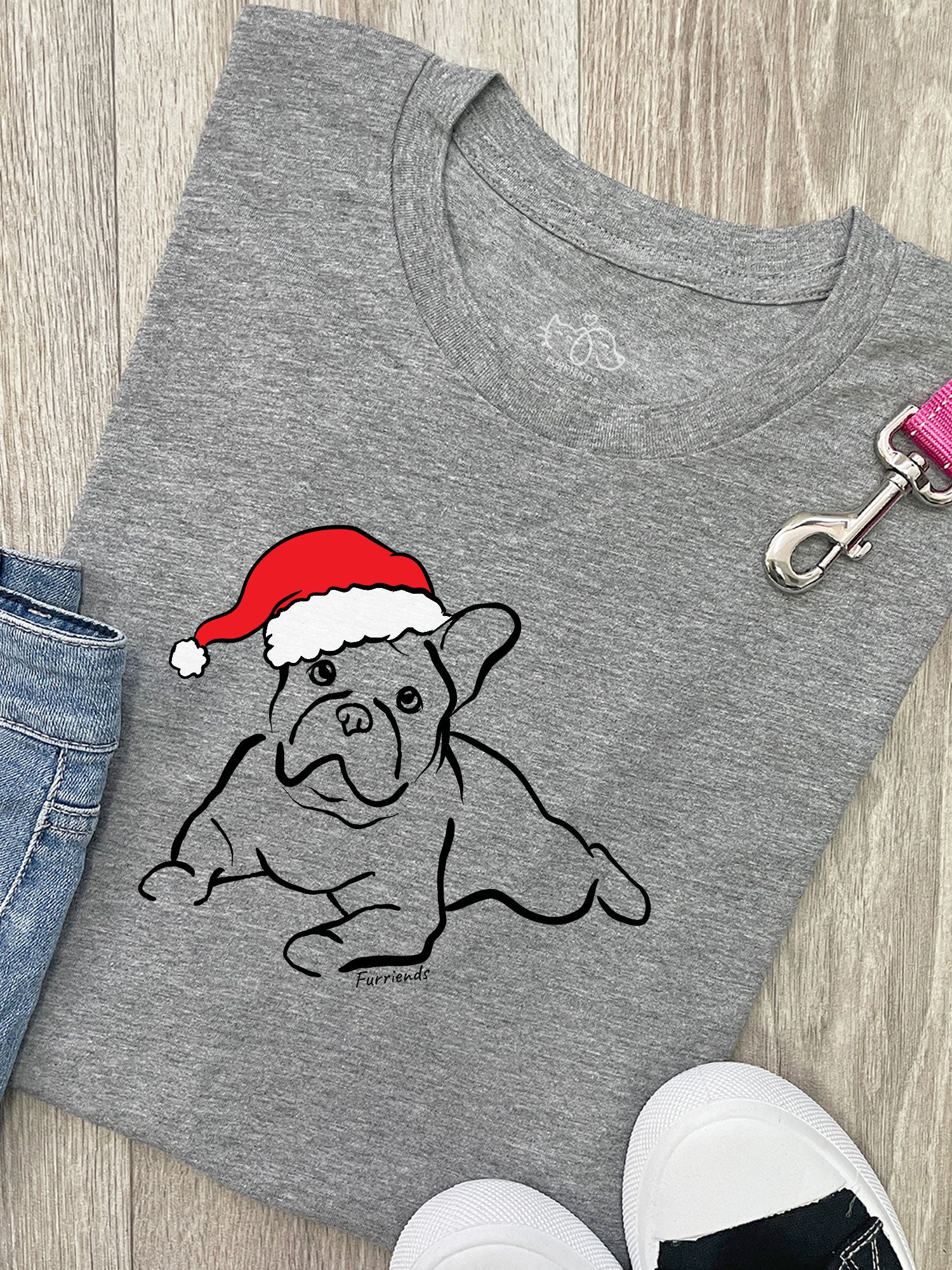 French Bulldog Christmas Edition Ava Women's Regular Fit Tee