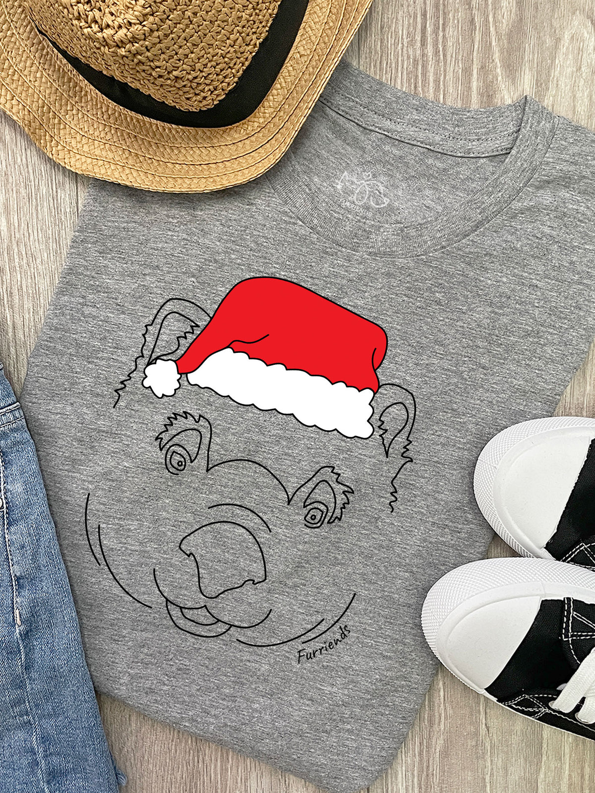 Wombat Christmas Edition Ava Women&#39;s Regular Fit Tee