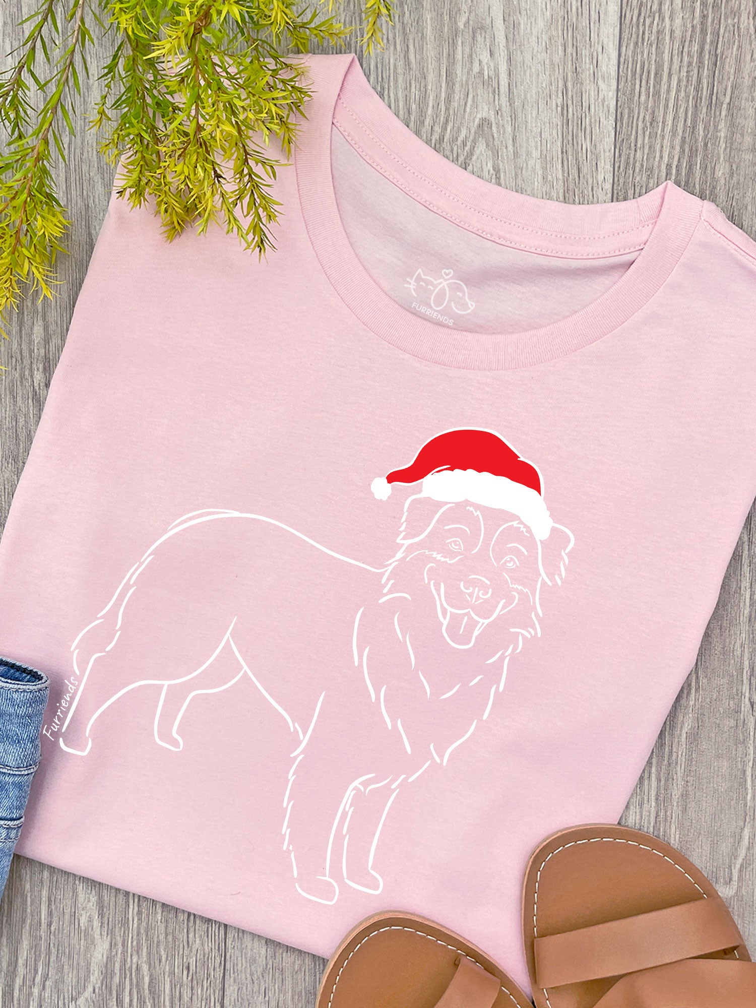 Australian Shepherd Christmas Edition Ava Women's Regular Fit Tee