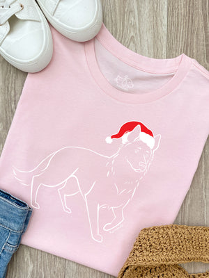 German Shepherd Christmas Edition Ava Women's Regular Fit Tee