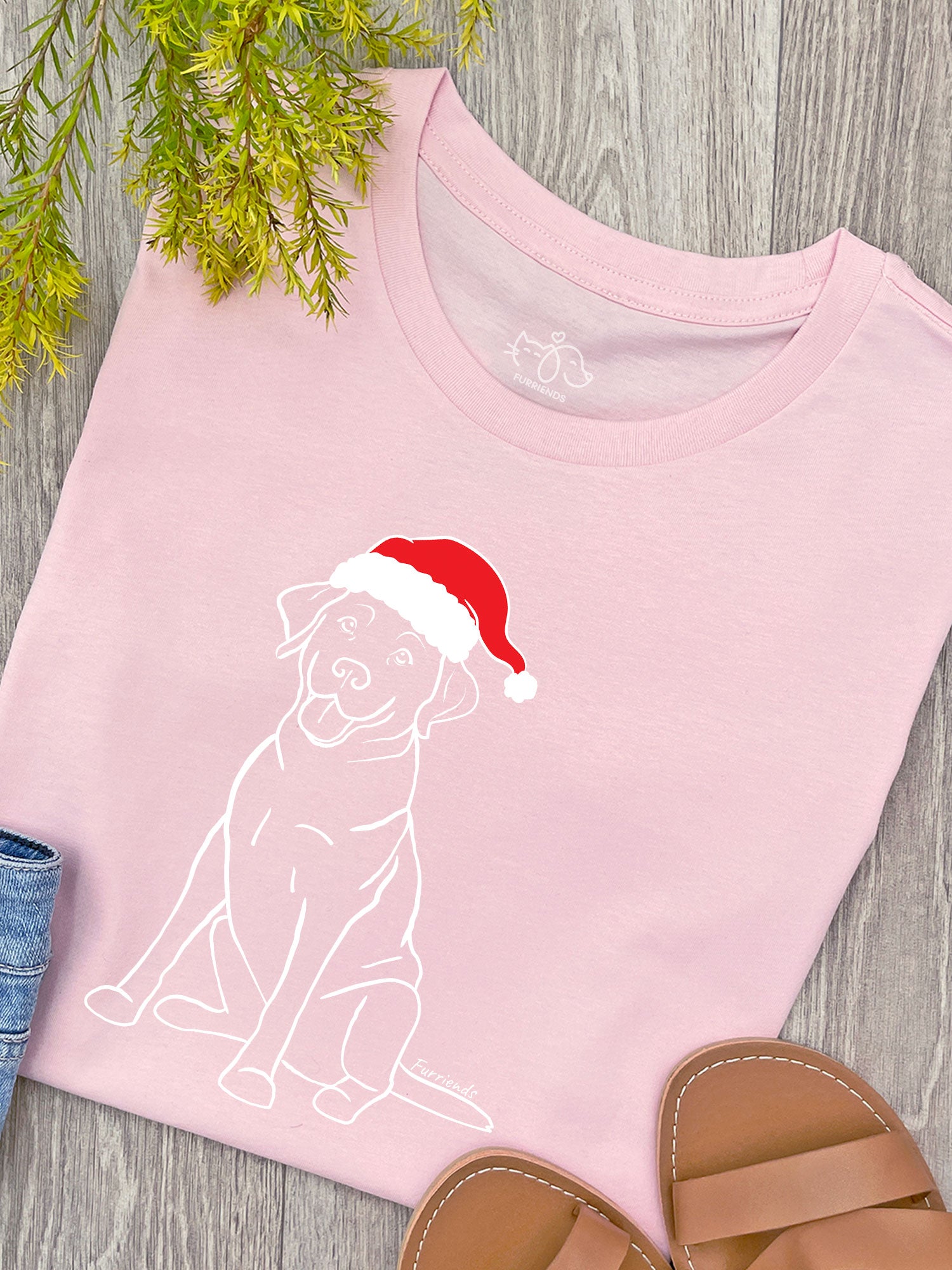 Labrador Christmas Edition Ava Women's Regular Fit Tee