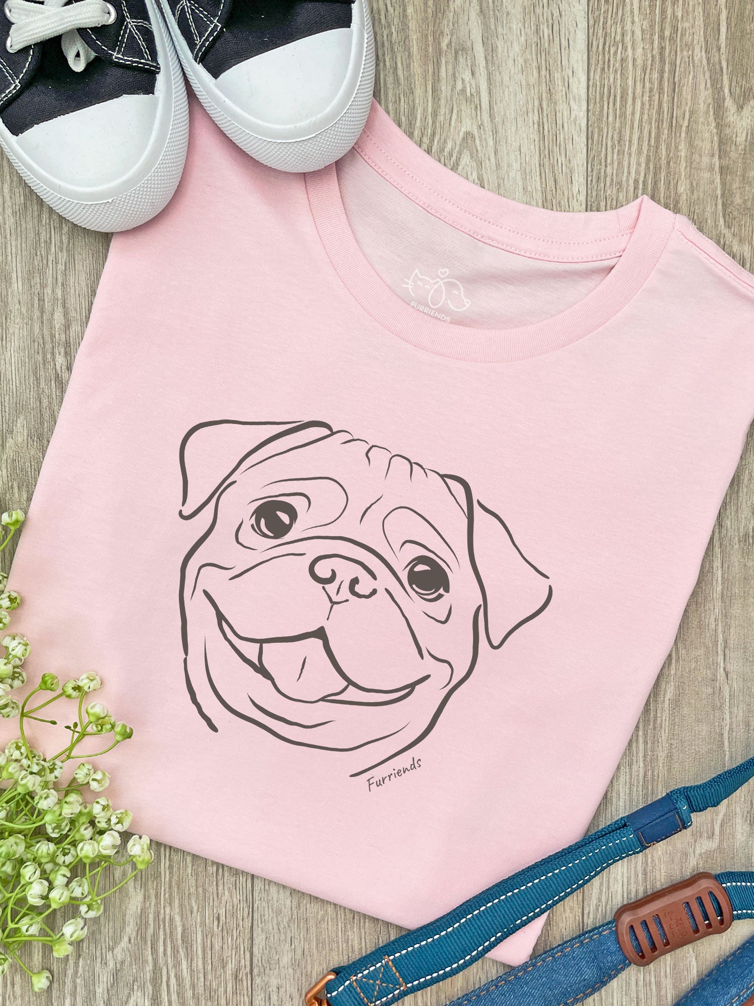 Pug Ava Women's Regular Fit Tee