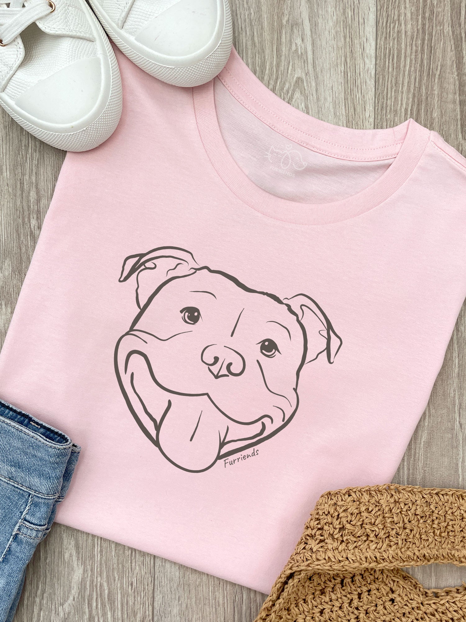 Staffordshire Bull Terrier Ava Women's Regular Fit Tee