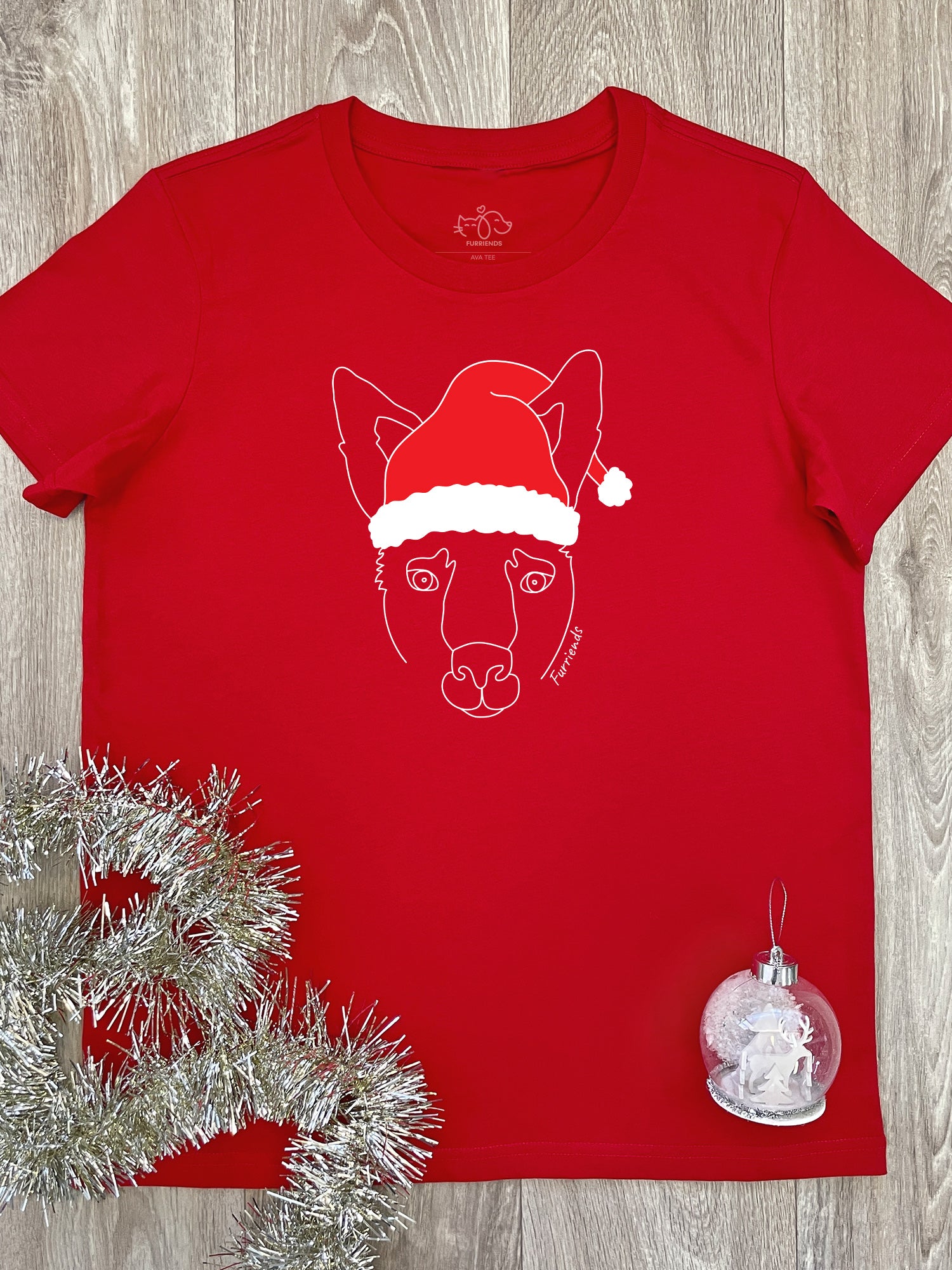 Kangaroo Christmas Edition Ava Women's Regular Fit Tee