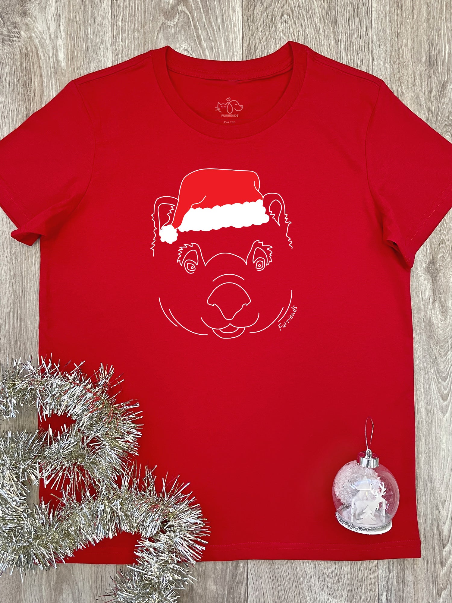 Wombat Christmas Edition Ava Women's Regular Fit Tee