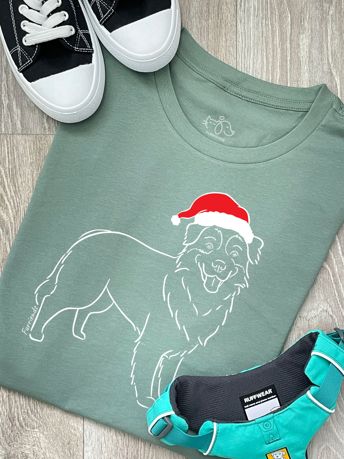 Australian shepherd shop christmas shirt