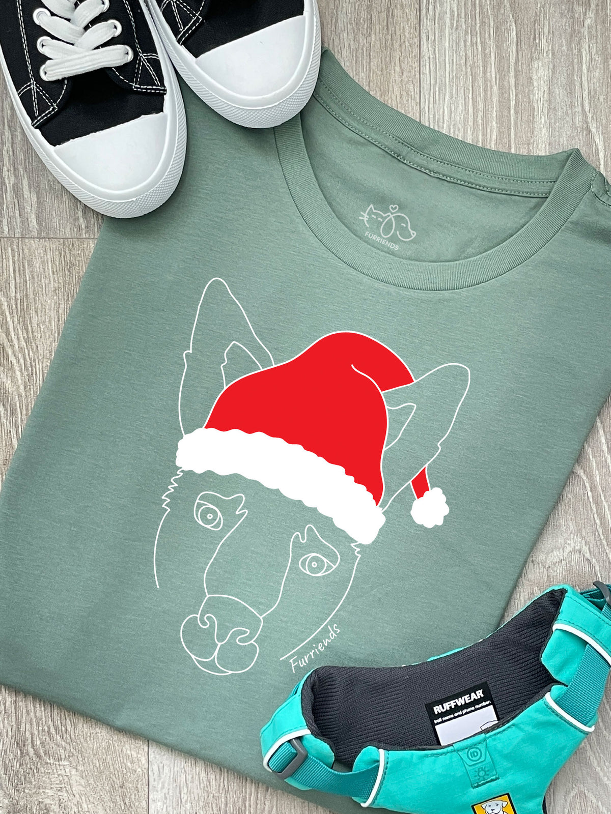 Kangaroo Christmas Edition Ava Women&#39;s Regular Fit Tee