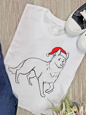 German Shepherd Christmas Edition Ava Women's Regular Fit Tee