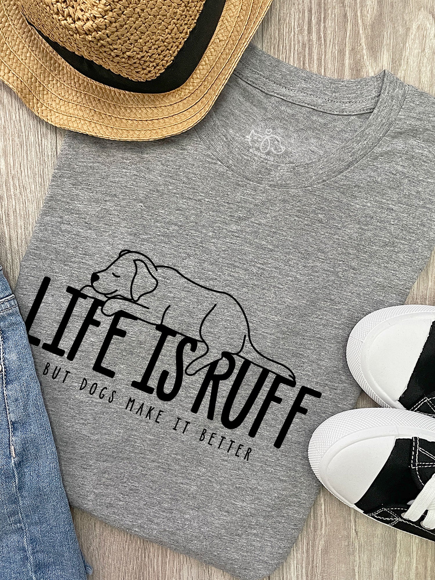 Life Is Ruff Ava Women's Regular Fit Tee