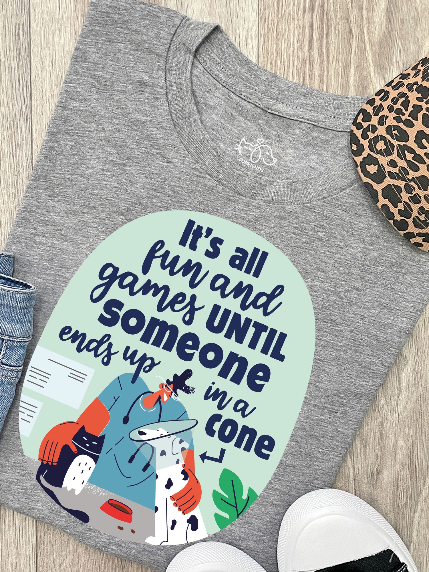 All Fun And Games Ava Women's Regular Fit Tee