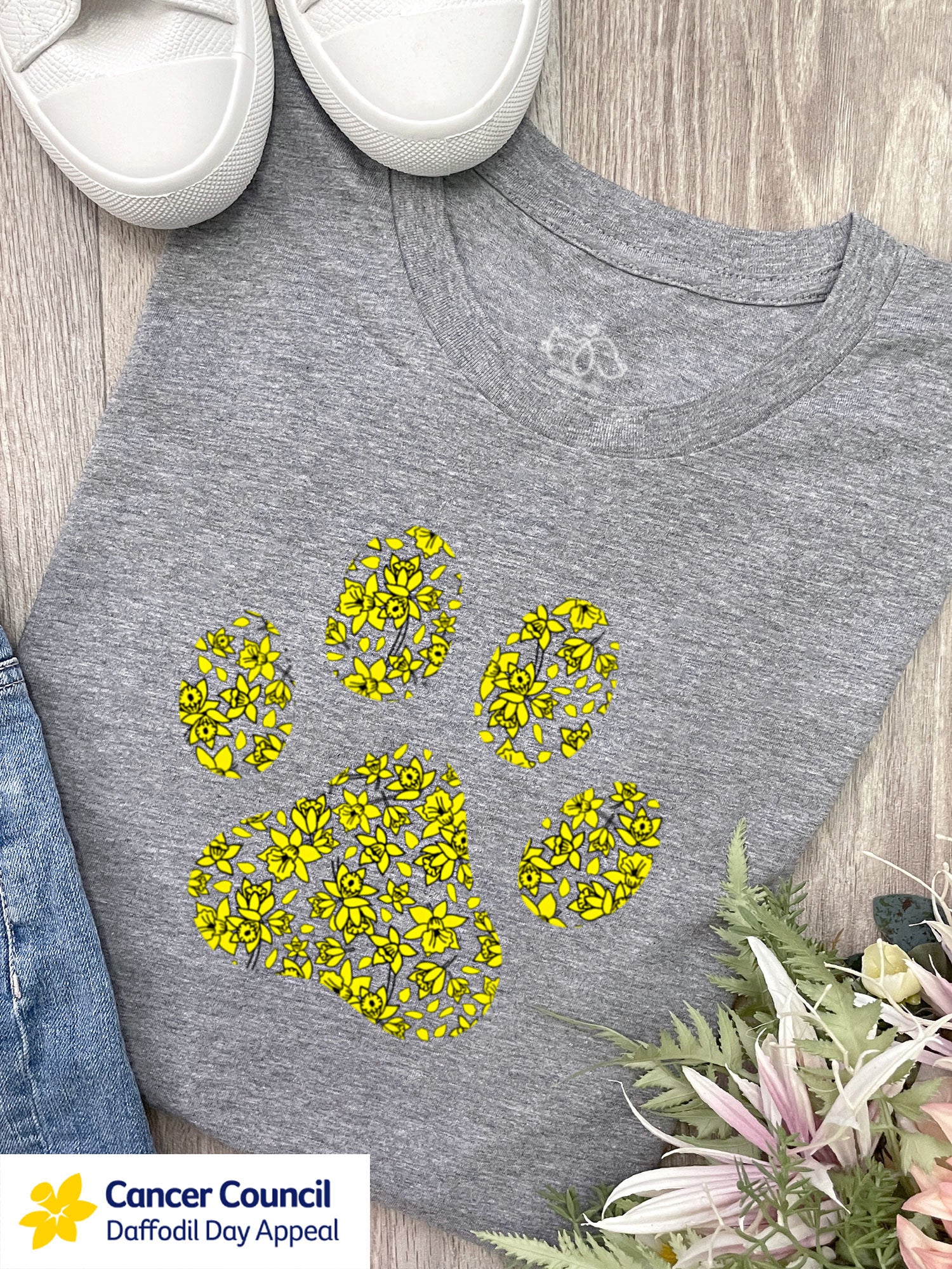 LIMITED EDITION Light After Dark Paw Print Ava Women's Regular Fit Tee