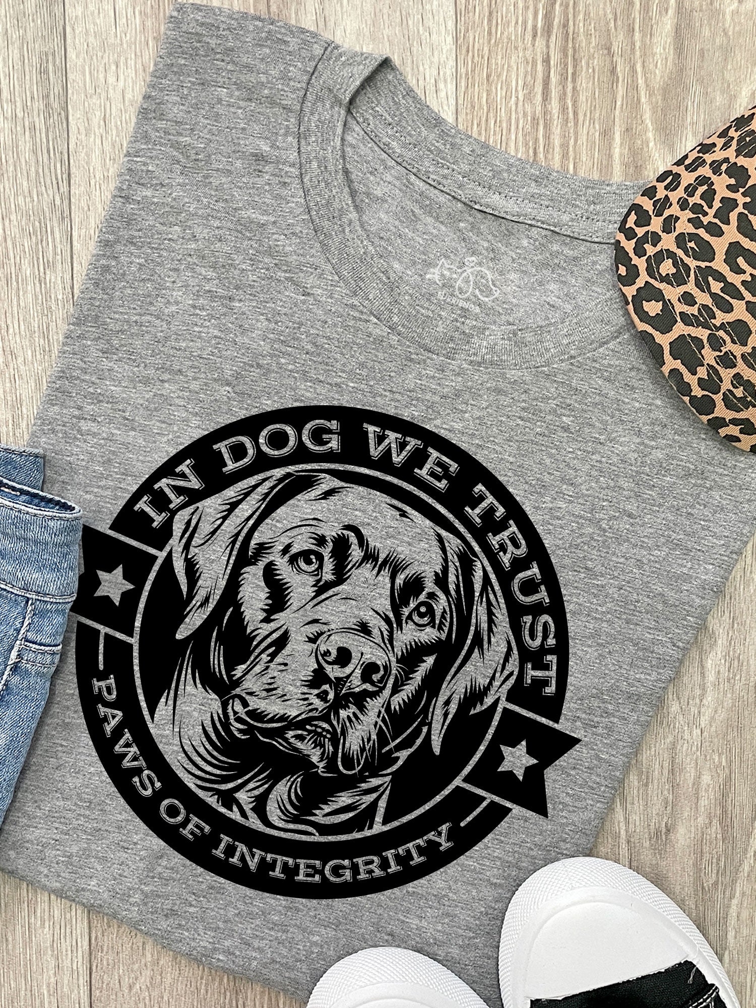 In Dog We Trust Ava Women's Regular Fit Tee