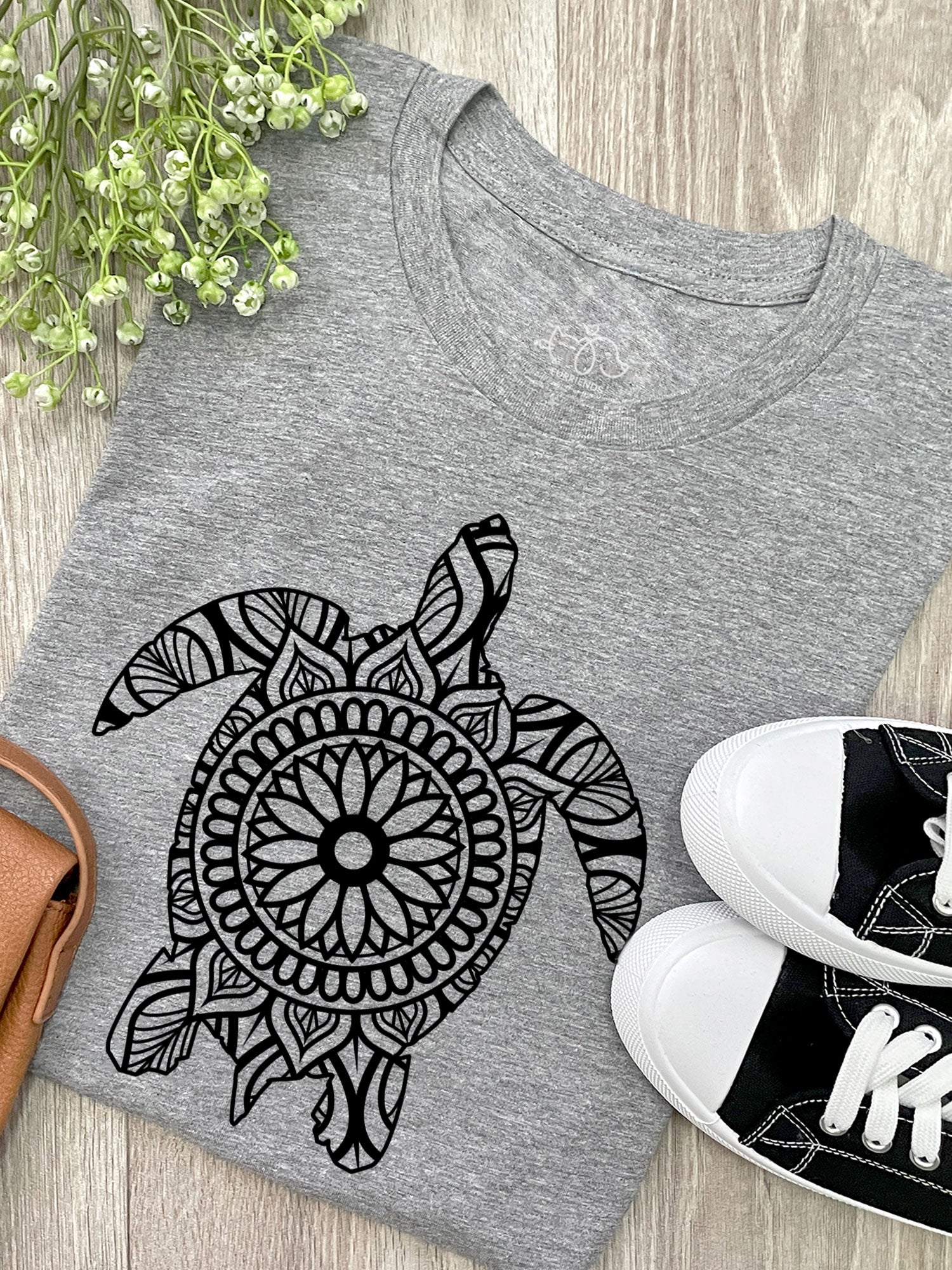 Turtle Mandala Ava Women's Regular Fit Tee