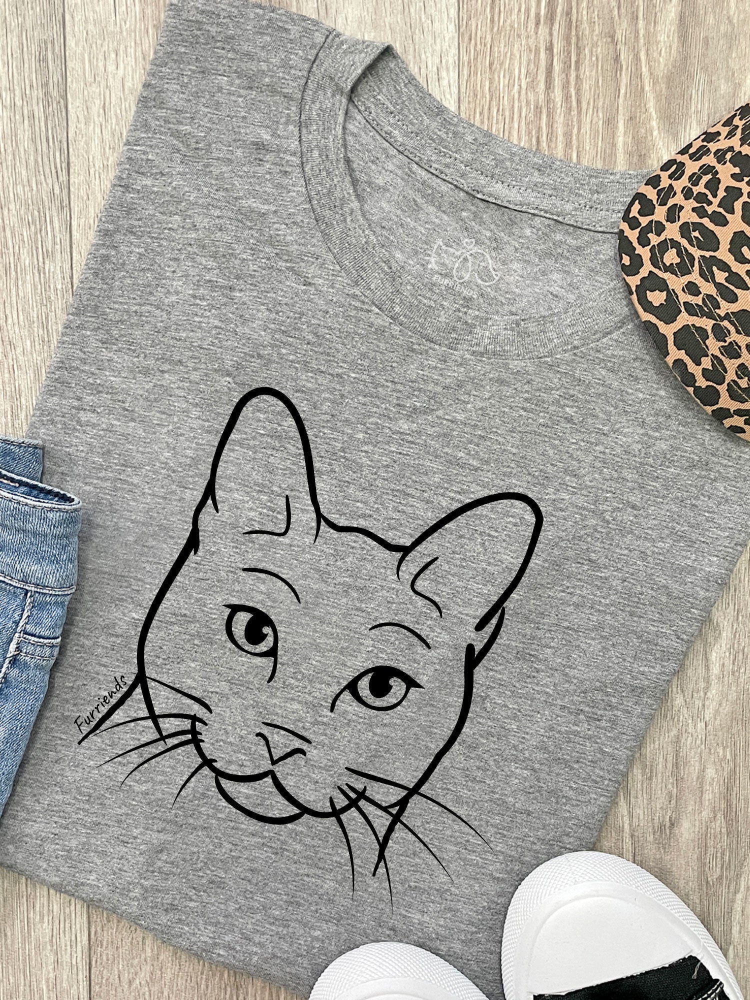 Russian Blue Ava Women's Regular Fit Tee