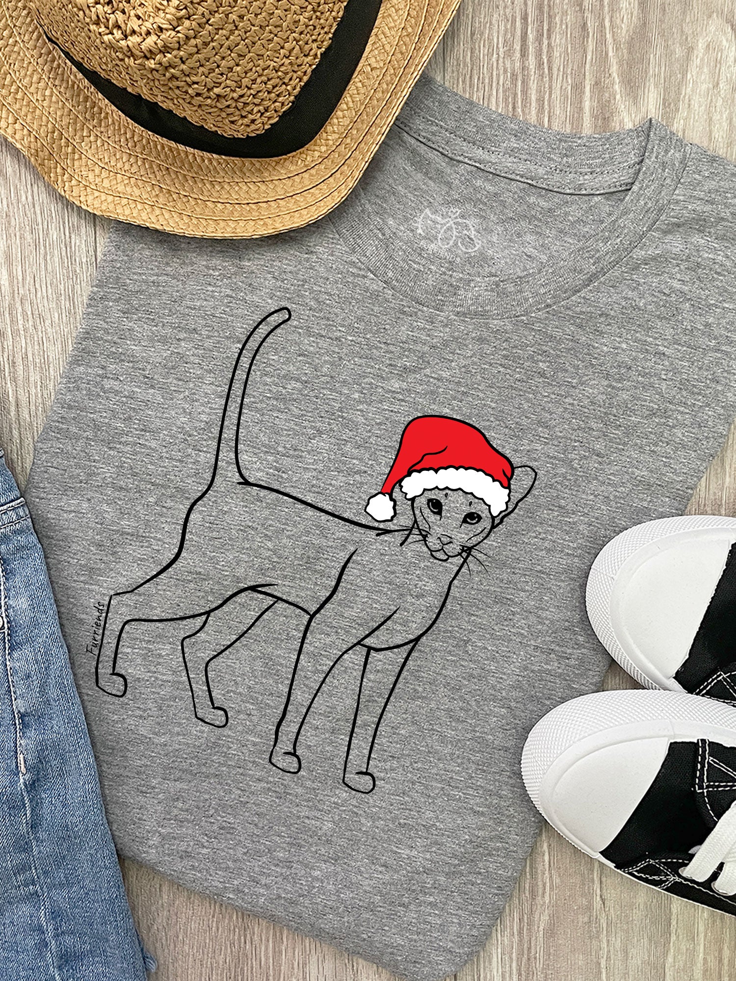 Siamese Christmas Edition Ava Women's Regular Fit Tee