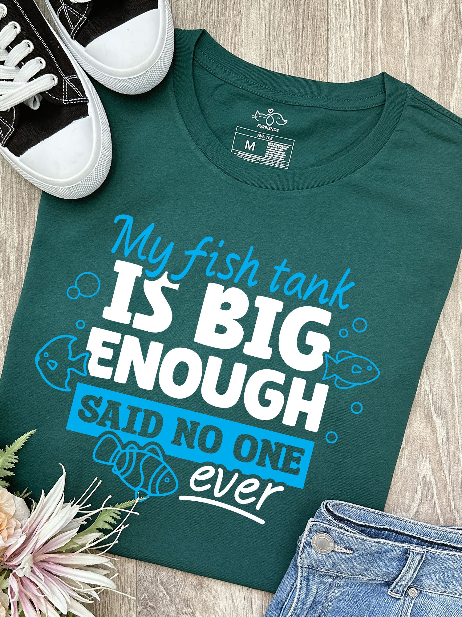 My Fish Tank Is Big Enough Ava Women's Regular Fit Tee